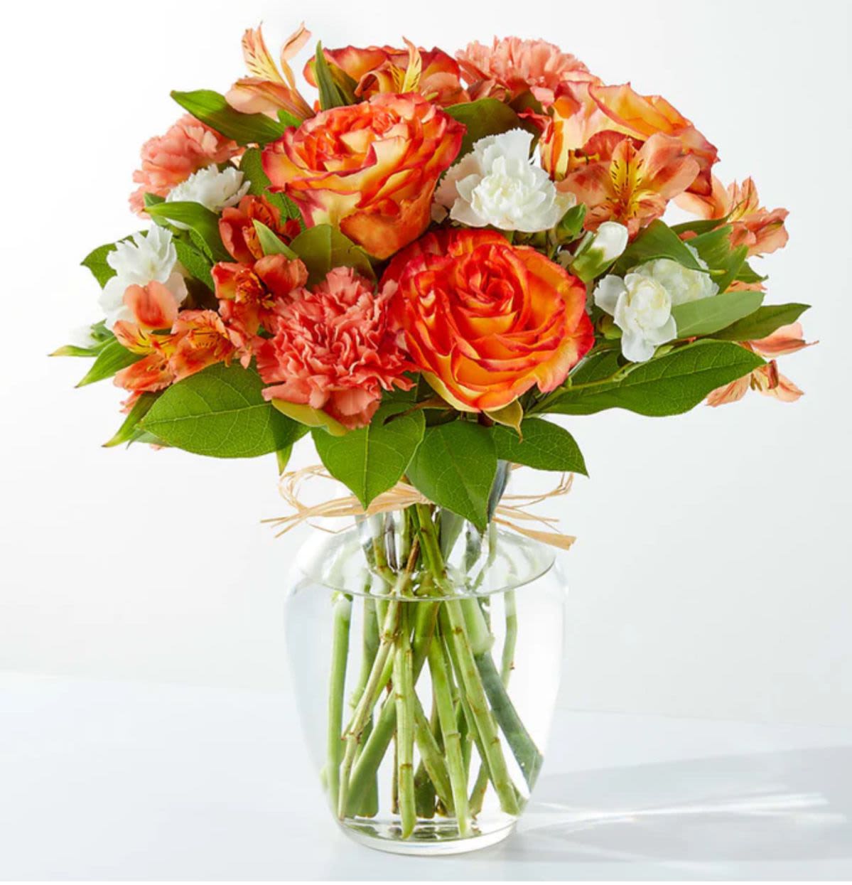 Autumnal Aroma - Daisy. roses, lily