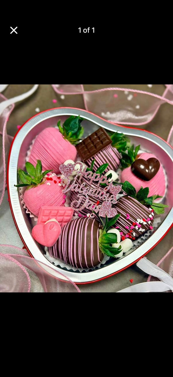 SWEET VALENTINE - STROBERRIES,CHOCOLATES