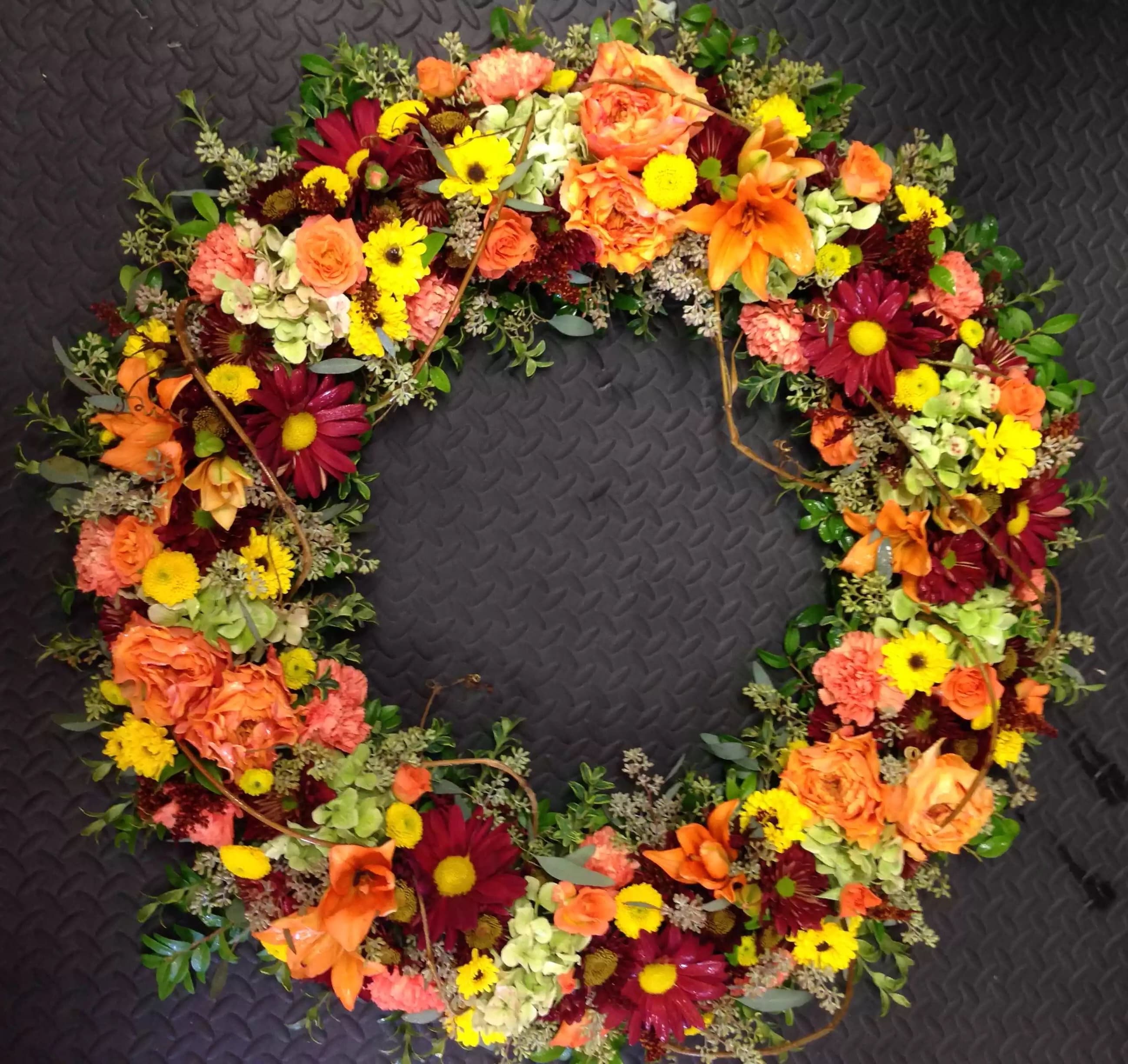 Autumn Memories - Autumn Colored wreath
