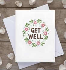 Get Well Card - A Cheery Get Well Card