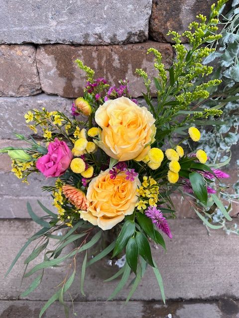 In the Mix - A mixed arrangement of blooms.