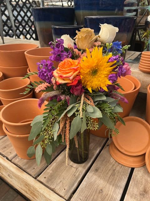 Lucy in the Sky with Diamonds - A robust mixture of color and blooms