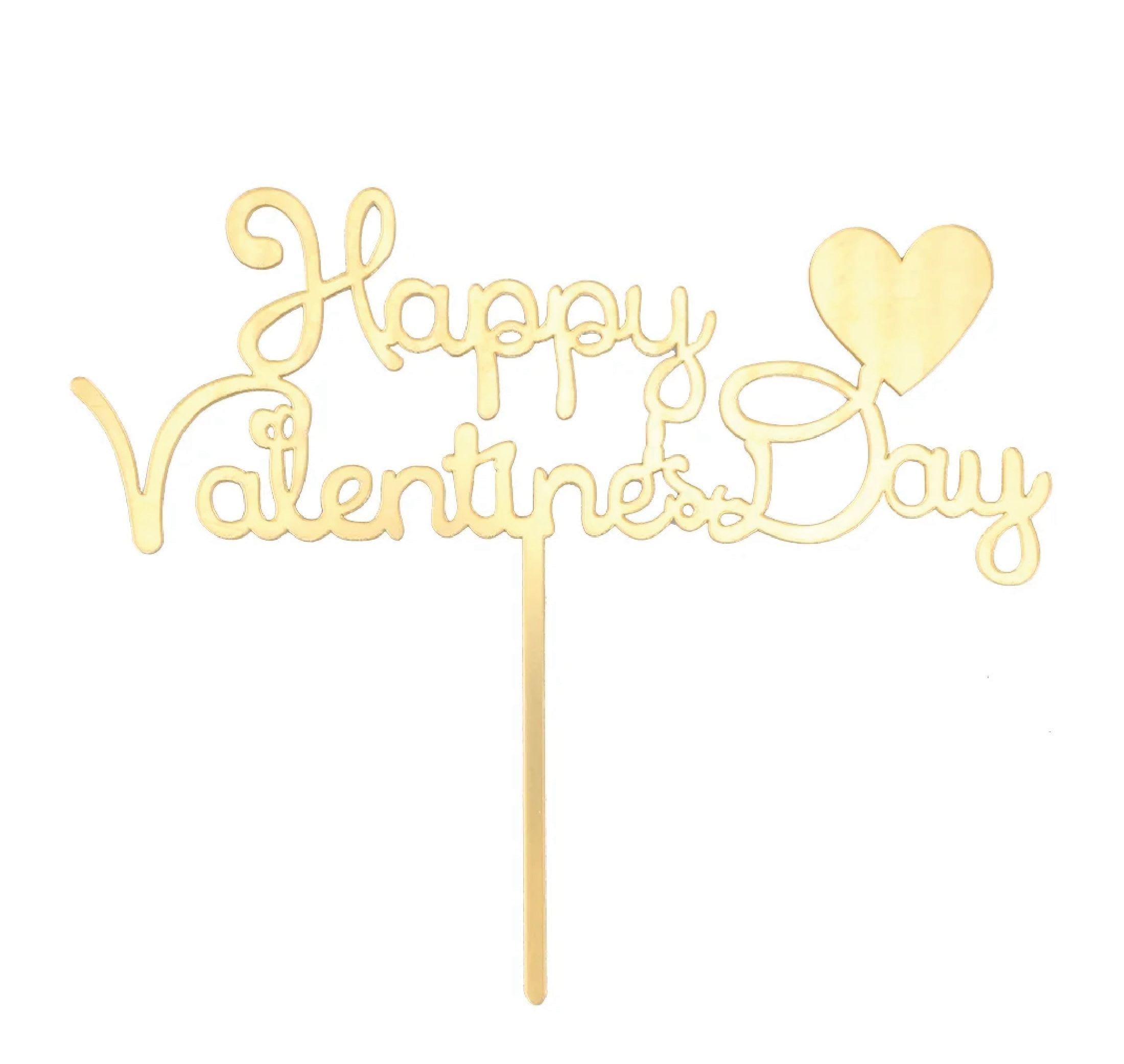 Valentine's Topper - Add the perfect finishing touch to any floral arrangement with our Valentine’s flower topper. Designed with romantic details and love-themed messages, this topper instantly enhances your bouquet and makes your gift stand out.