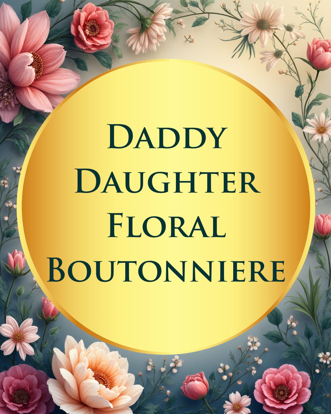 Daddy Daughter Boutonniere - Daddy Daughter Boutonniere