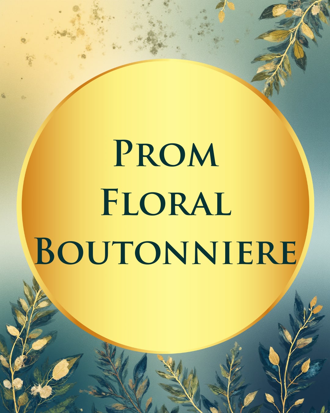 Prom Floral Boutonniere - Prom Floral Boutonniere