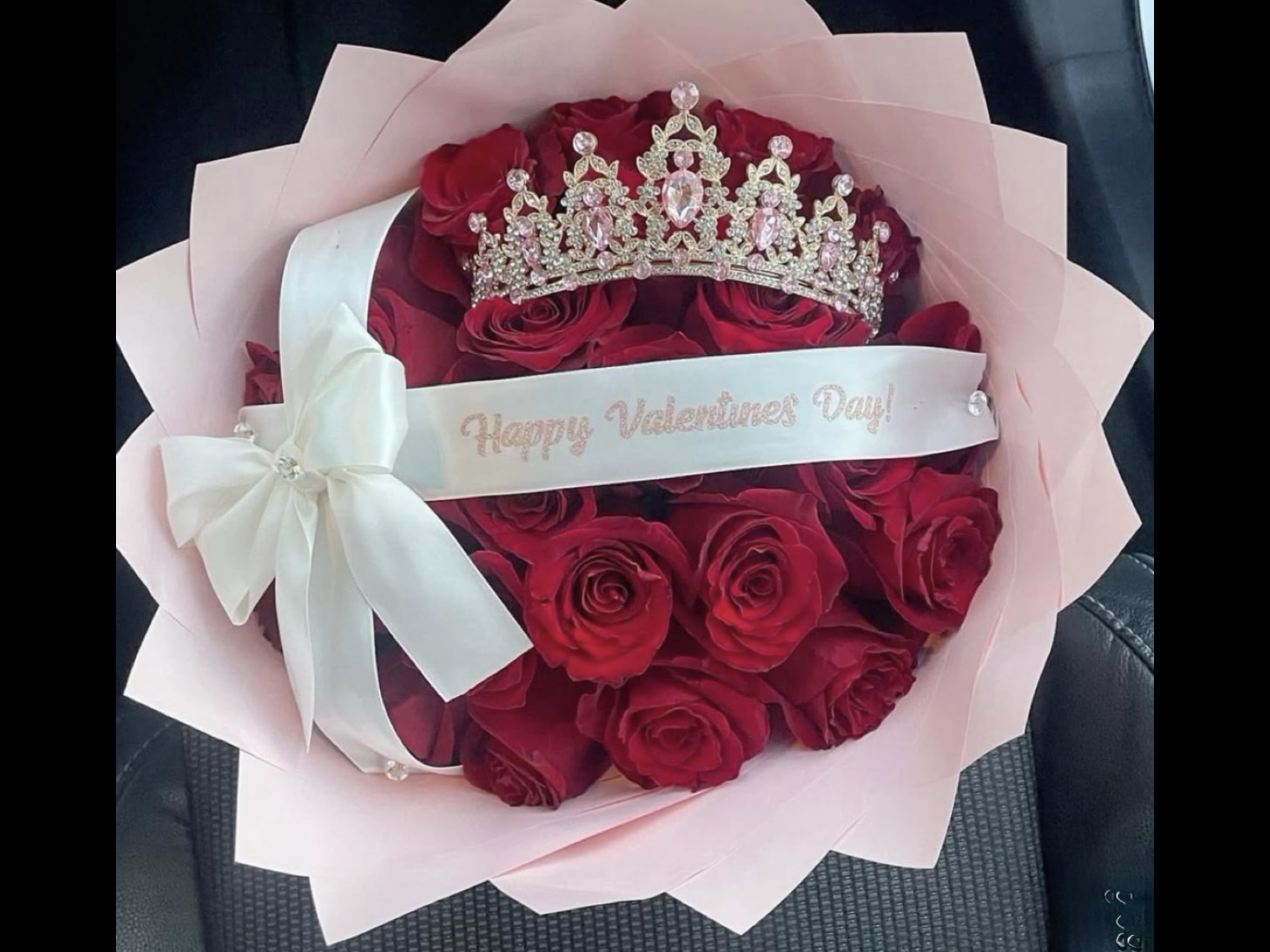 Happy Valentine Day  - Available in standard 18 stems of roses ,24 red roses ,48 red roses .