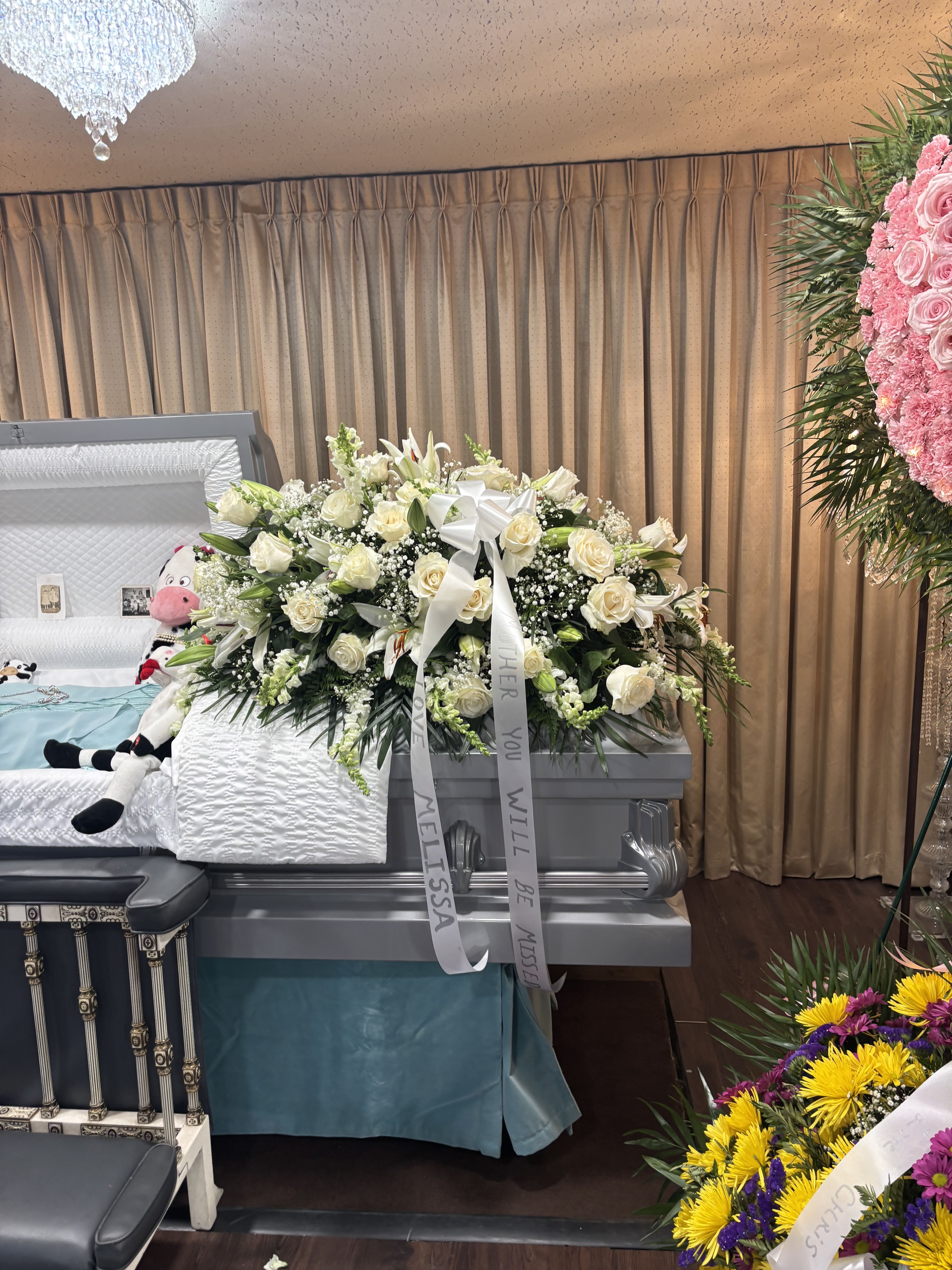 Casket spray  - Casket spray