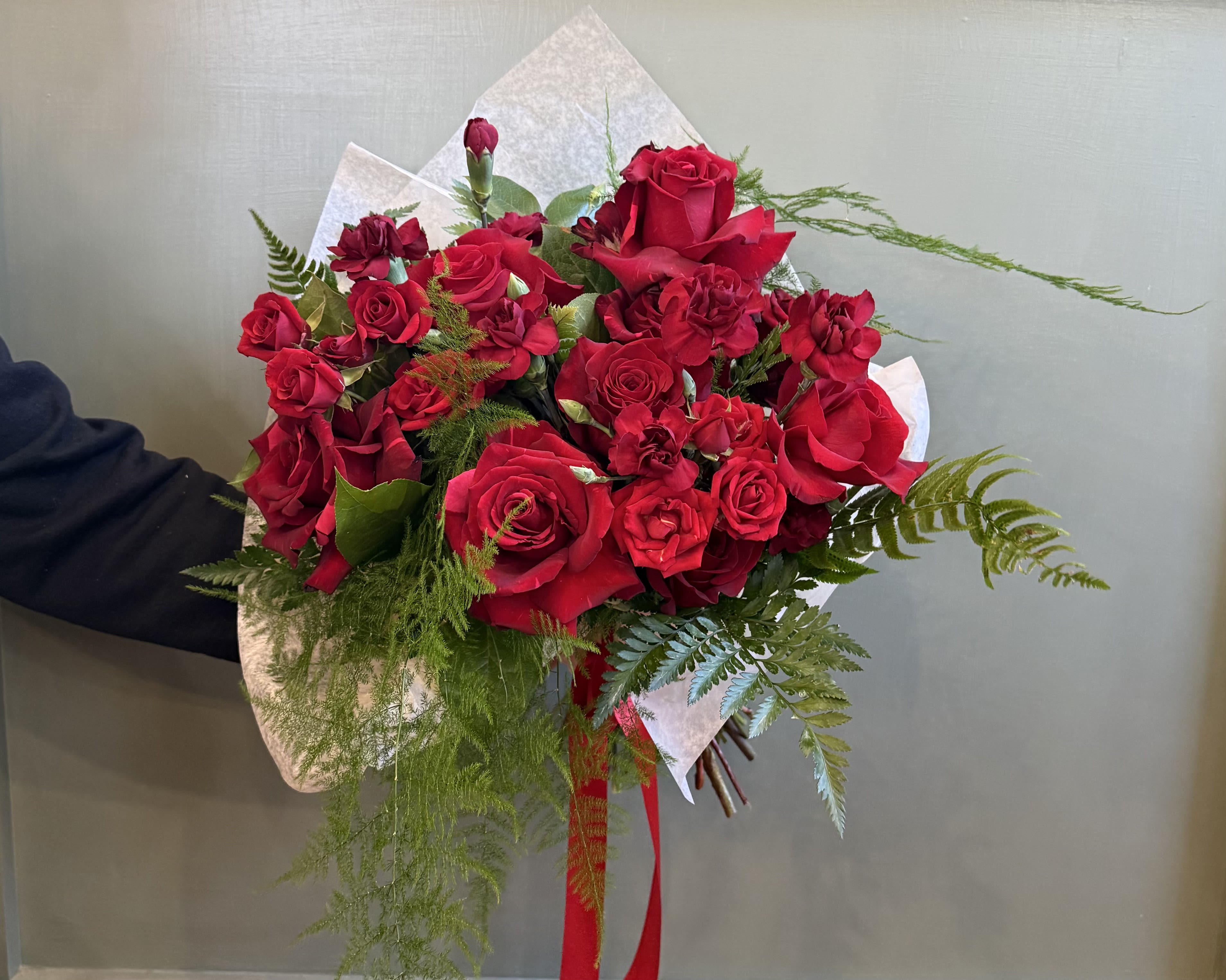 Lover  - No questions, no doubts. Just bold red roses that say exactly how you feel.