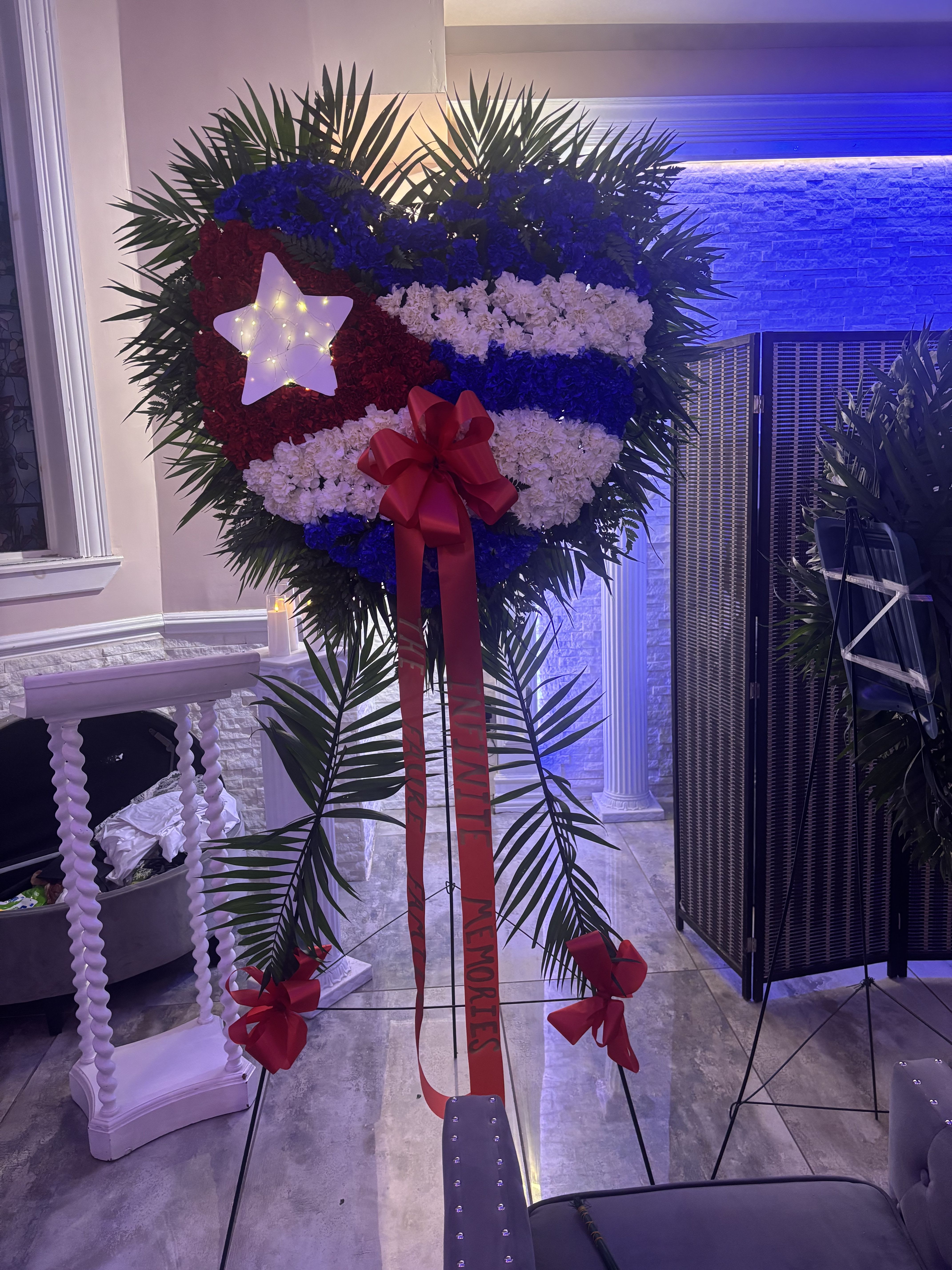 Cuban flag heart special design - Cuban flag in the shape of a heart