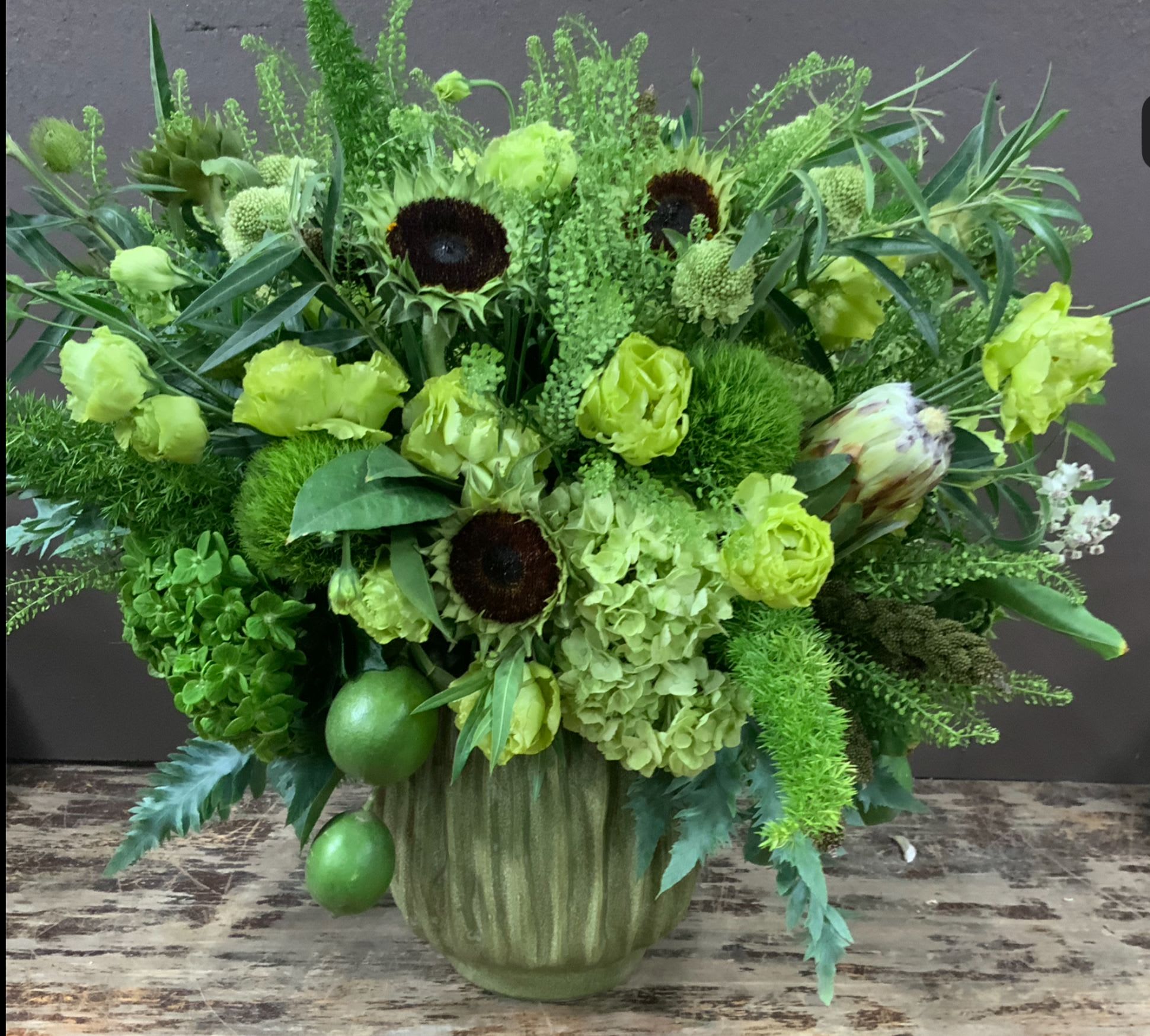 Green Is The New Black - Exquisite Seasonal Garden Flowers