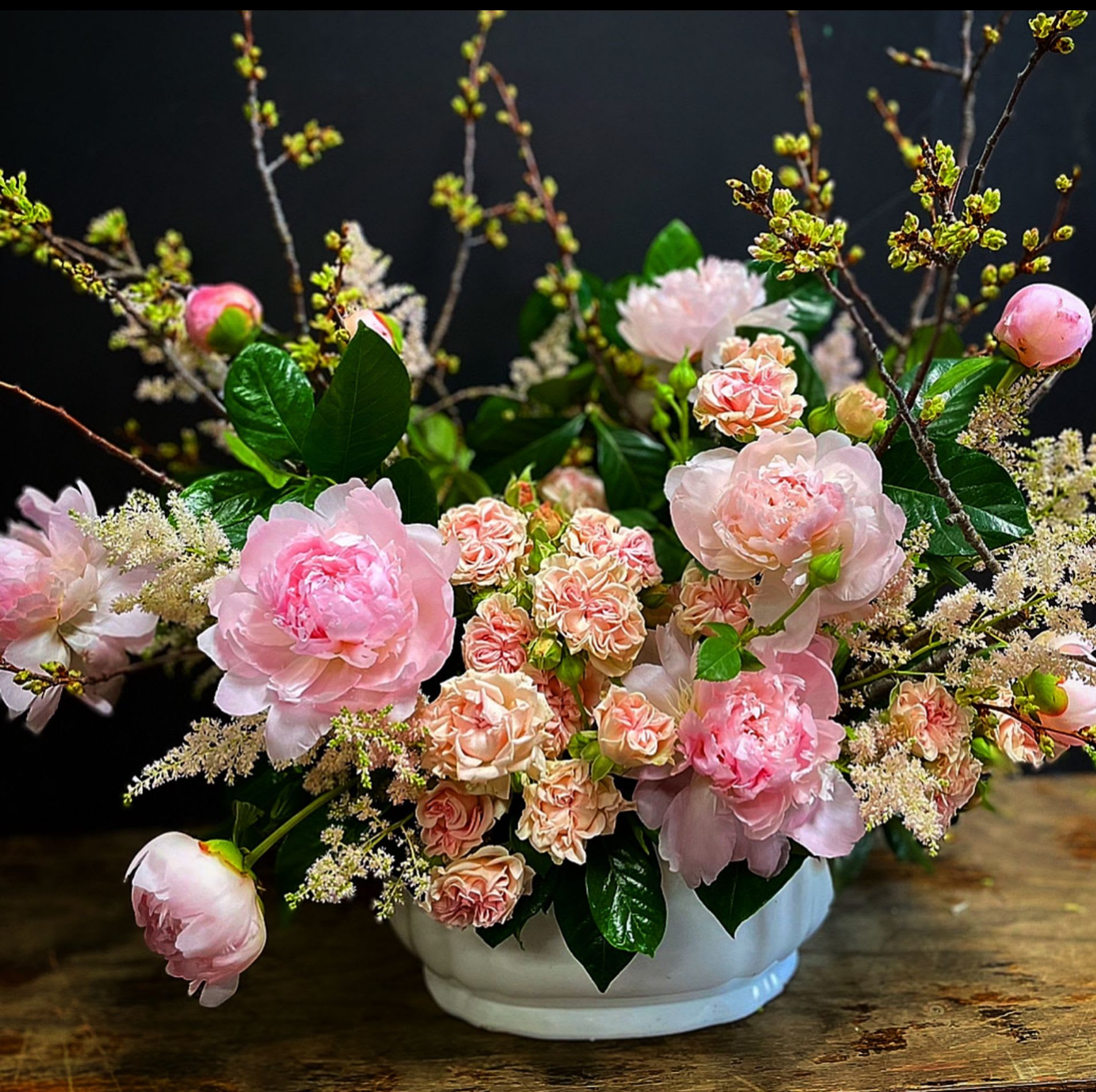 Pink Poetry - Exquisite Seasonal Garden Flowers