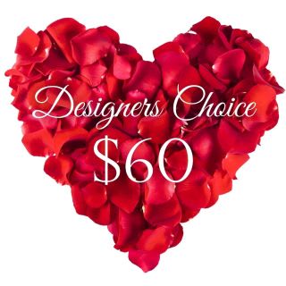 Valentine's Day Designer's Choice - Designer's Choice is a selection of our freshest seasonal blooms, artfully arranged in a chic, complimentary vase just in time for Valentine's Day. Our talented designers carefully curate each arrangement to showcase the grace and elegance of the hand-selected stems. Perfectly priced for any budget, these arrangements are available at price points between $60-$350 