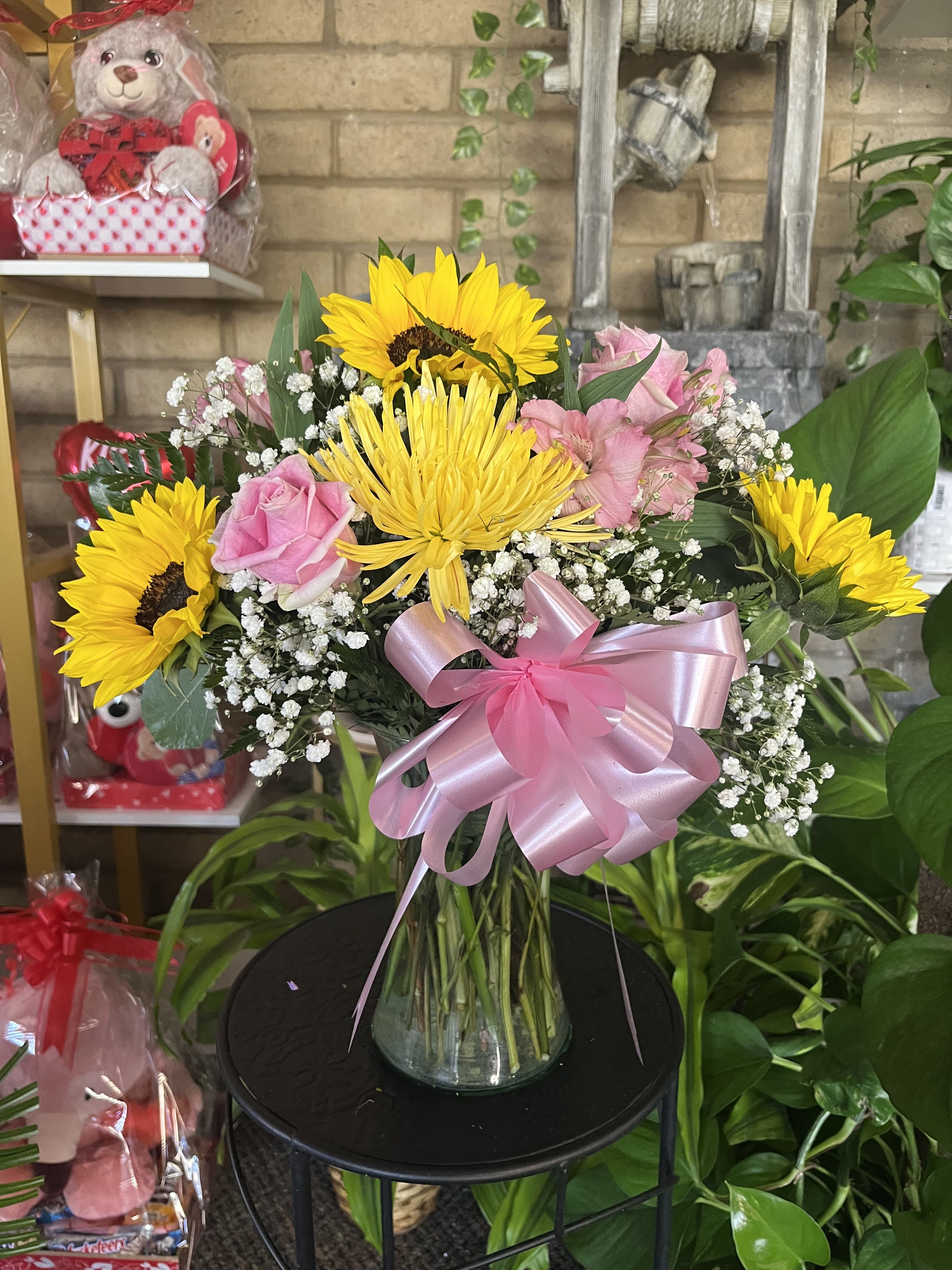 Sweet Emotion  - fresh flowers in vase 