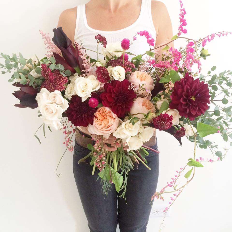 Wildfloral Gardener's Bouquet -  in a glass vase
