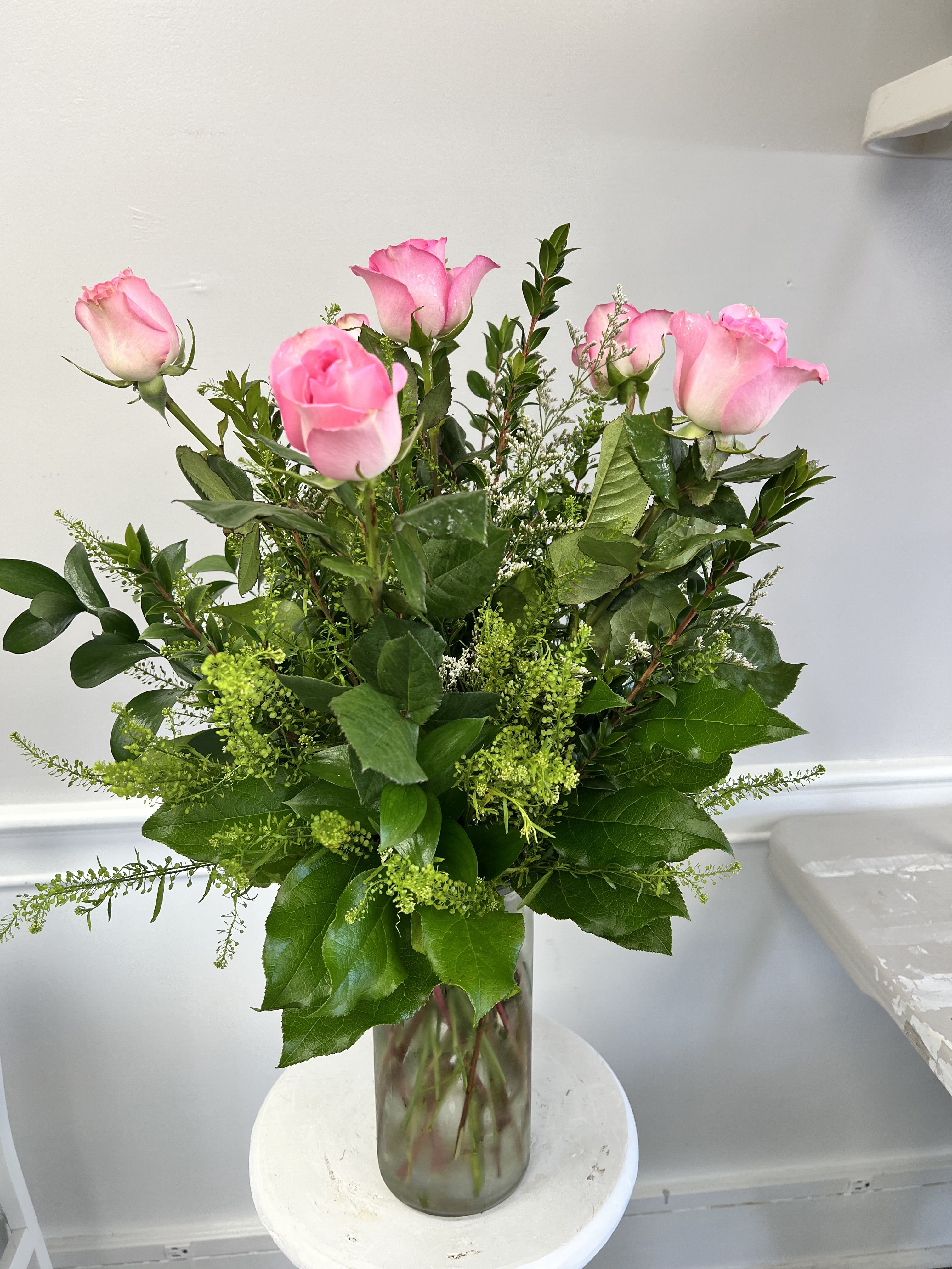 The perfect in Between  - Not to much , not too little . Just right  choice your color - Pink, White, peach,  purple