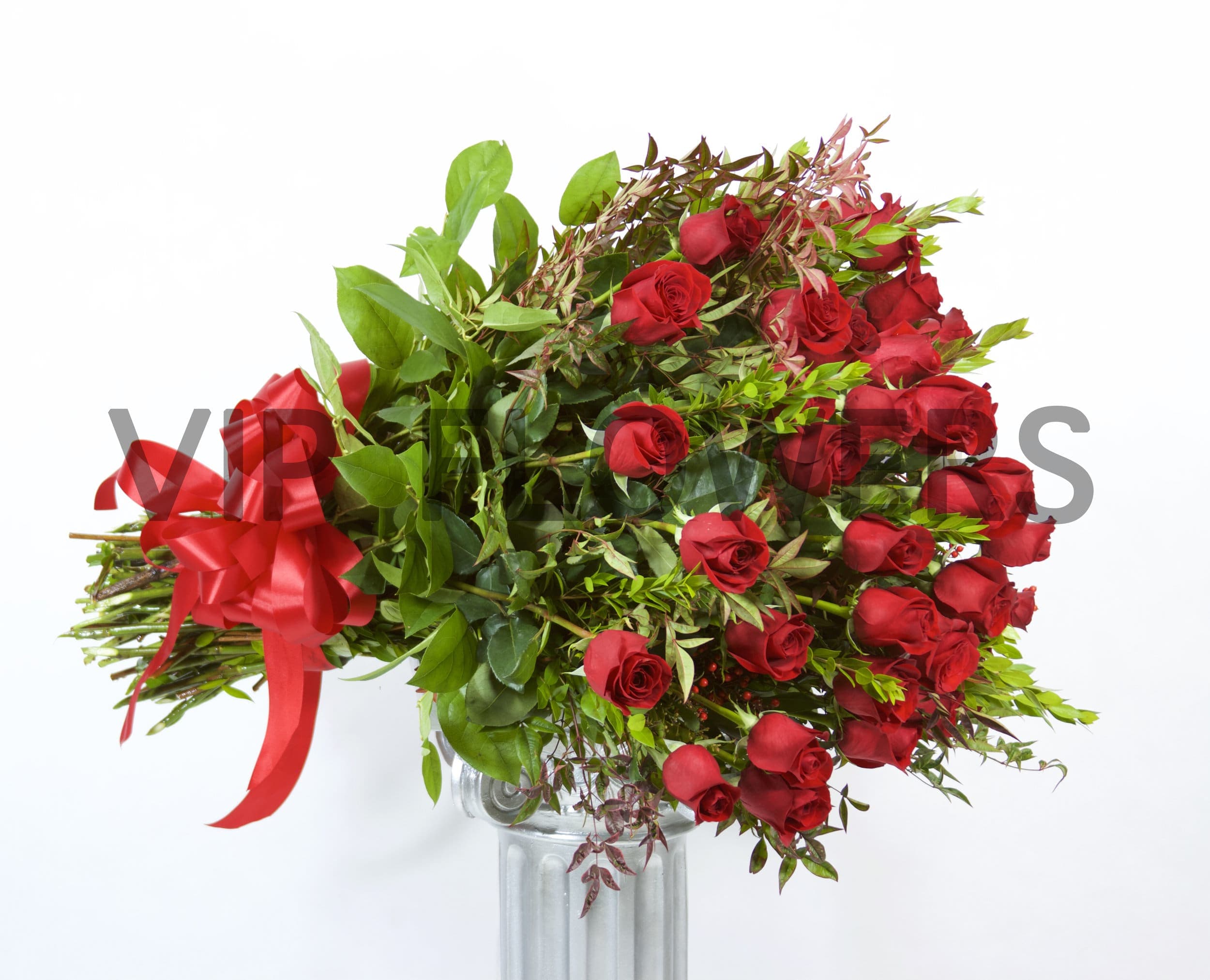 Love is True Hand Tie - WOW! Allow us to assemble this magnificent hand tie bouquet of 3 dozen red roses! We guarantee they will be amazed and grateful!      Substitutions may be necessary to ensure your arrangement or specialty gift is delivered in a timely manner. The utmost care and attention is given to your order to ensure that it is as similar as possible to the requested item (Please note that some flowers and colors may vary due to seasonality.)