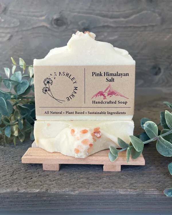 Pink Himalayan Salt - Sea salt is one of the best natural exfoliants and contains many of the minerals our skin needs to stay young and healthy. When it comes to the BEST things to wash and exfoliate your skin with, Himalayan salt is at the top of the list. Its the only bar of soap made with eucalyptus essential oil and it smells amazing! 