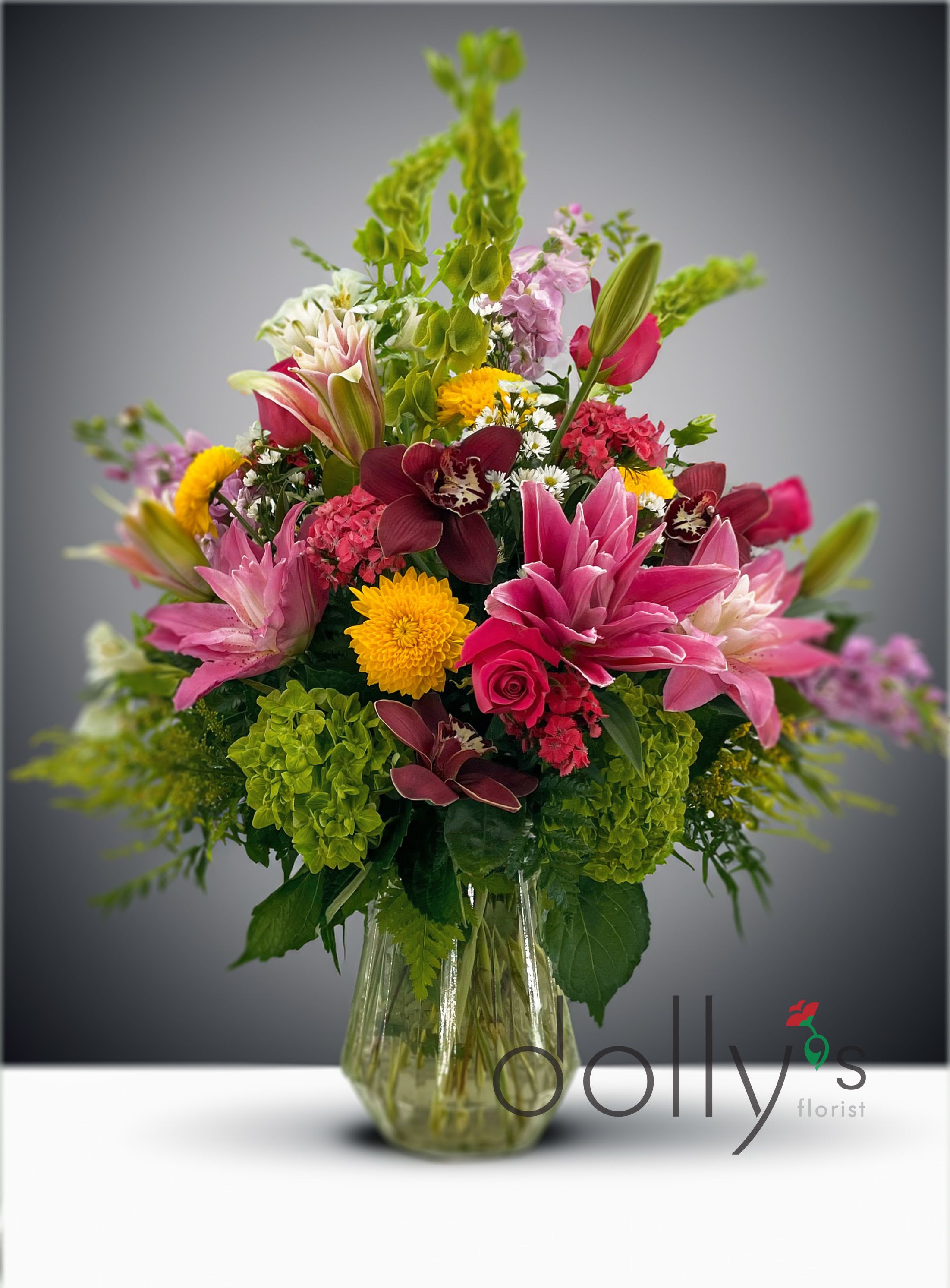 Crazy Love - This beautiful mixed floral arrangement would be perfect to show how much you are crazy in love.