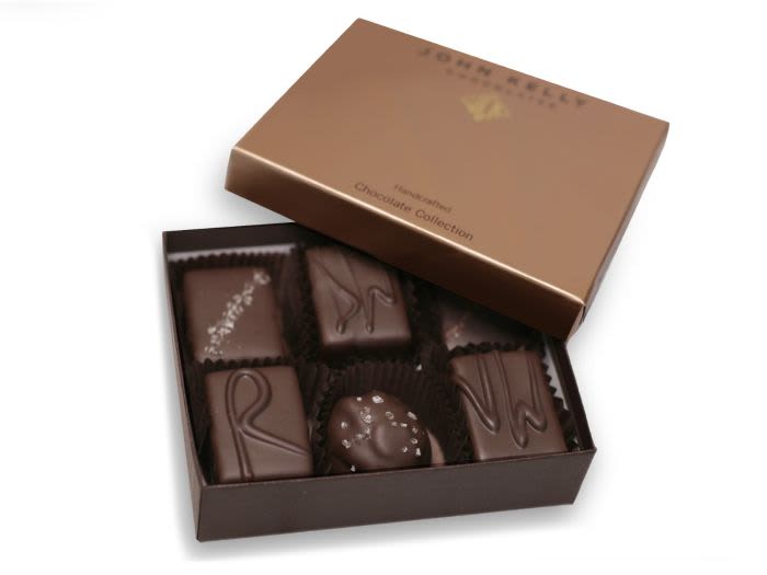6Pc John Kelly Chocolate - 6Pc John Kelly Chocolate