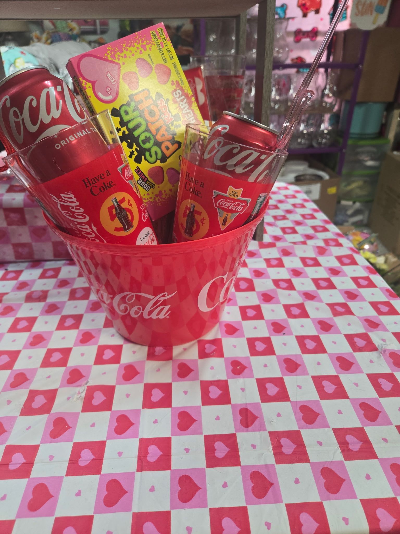 Zero sugar snack basket - Zero sugar drinks and snacks