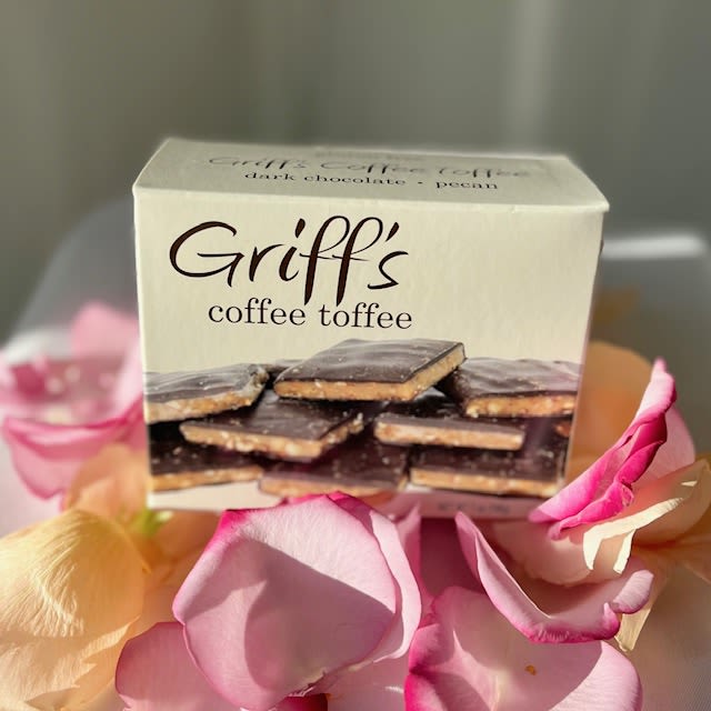 Griff's Coffee Toffee (7 Ounces) - Add some coffee toffee to your order, made locally! Griff's Coffee Toffee (7 Ounces) READ: This is an add-on product and can only be purchased alongside a flower arrangement or plant. Do not purchase by itself- you will not be refunded!