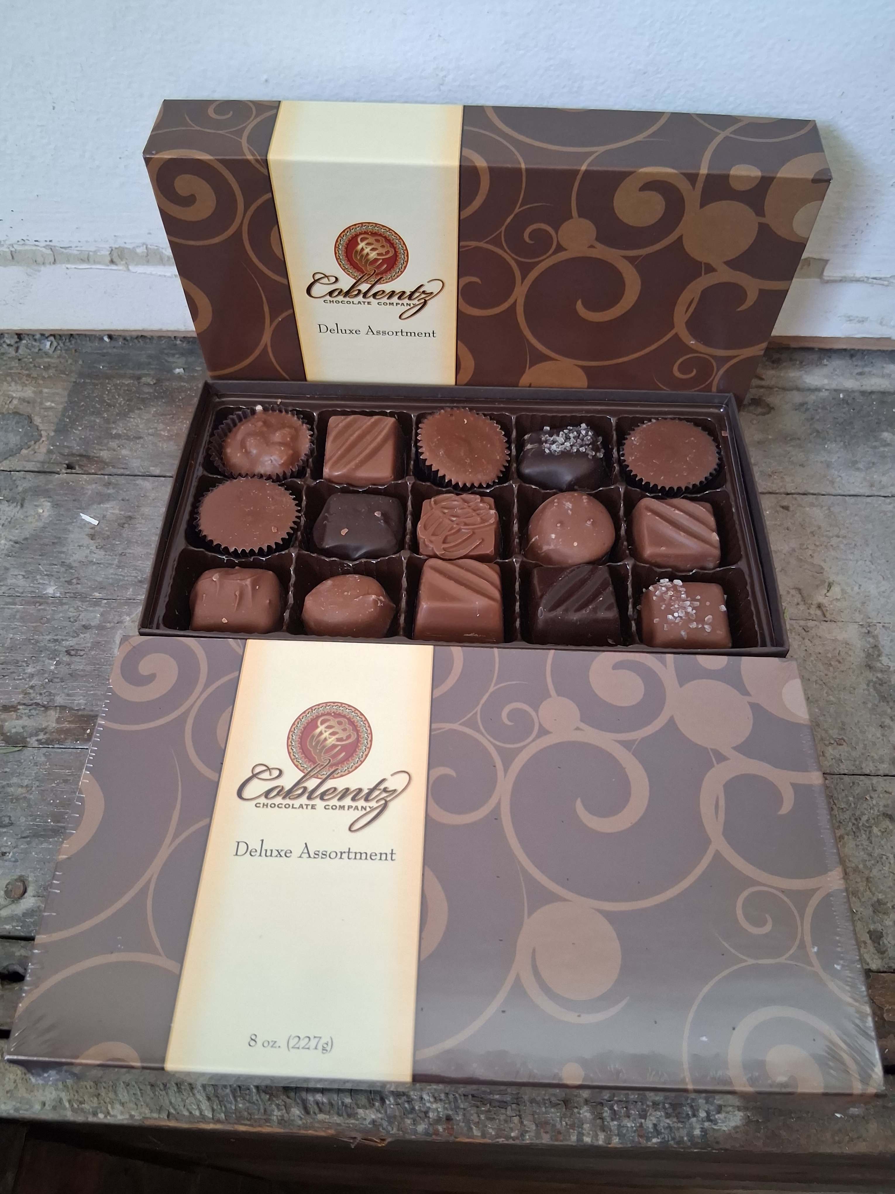 Coblentz Chocolate  8 oz. - Coblentz deluxe assortment 8oz.
