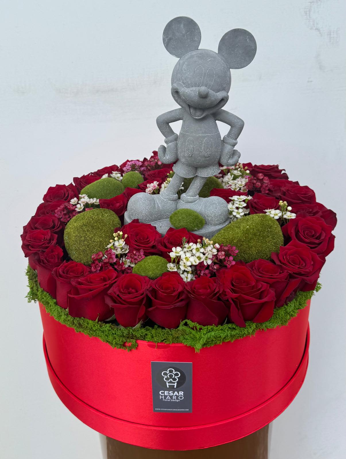 Mickey’s Magical Garden  - 20 inches of Timeless Red Roses, a touch of nostalgia, and a whole lot of Magic 