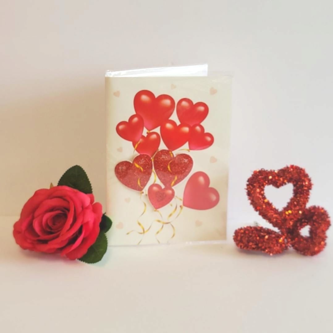 Valentine's Day Musical Card  - Valentine's Musical card that light up and plays music when card is open