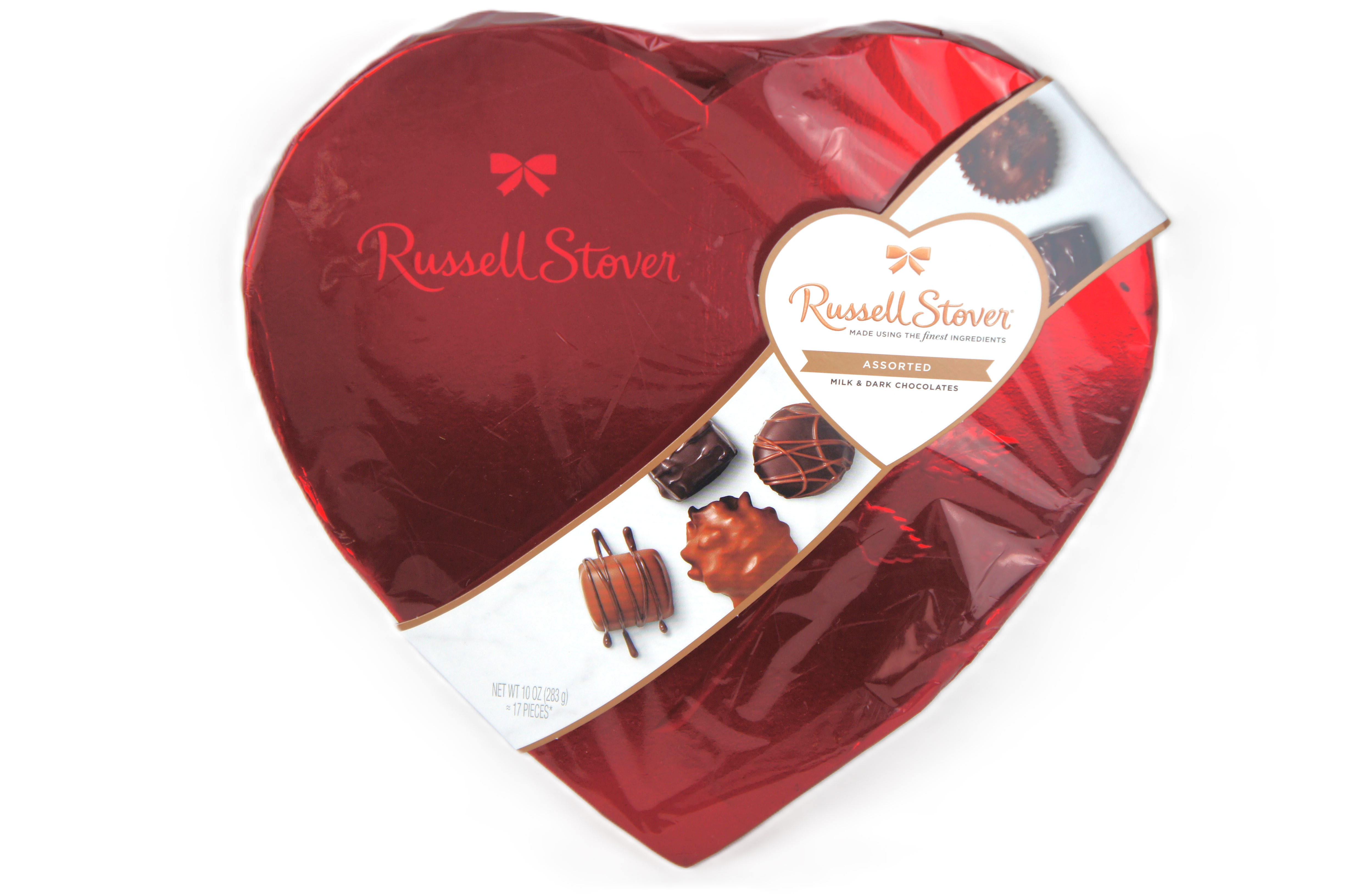 Red Heart chocolate - 10 Oz 17 chocolate pieces