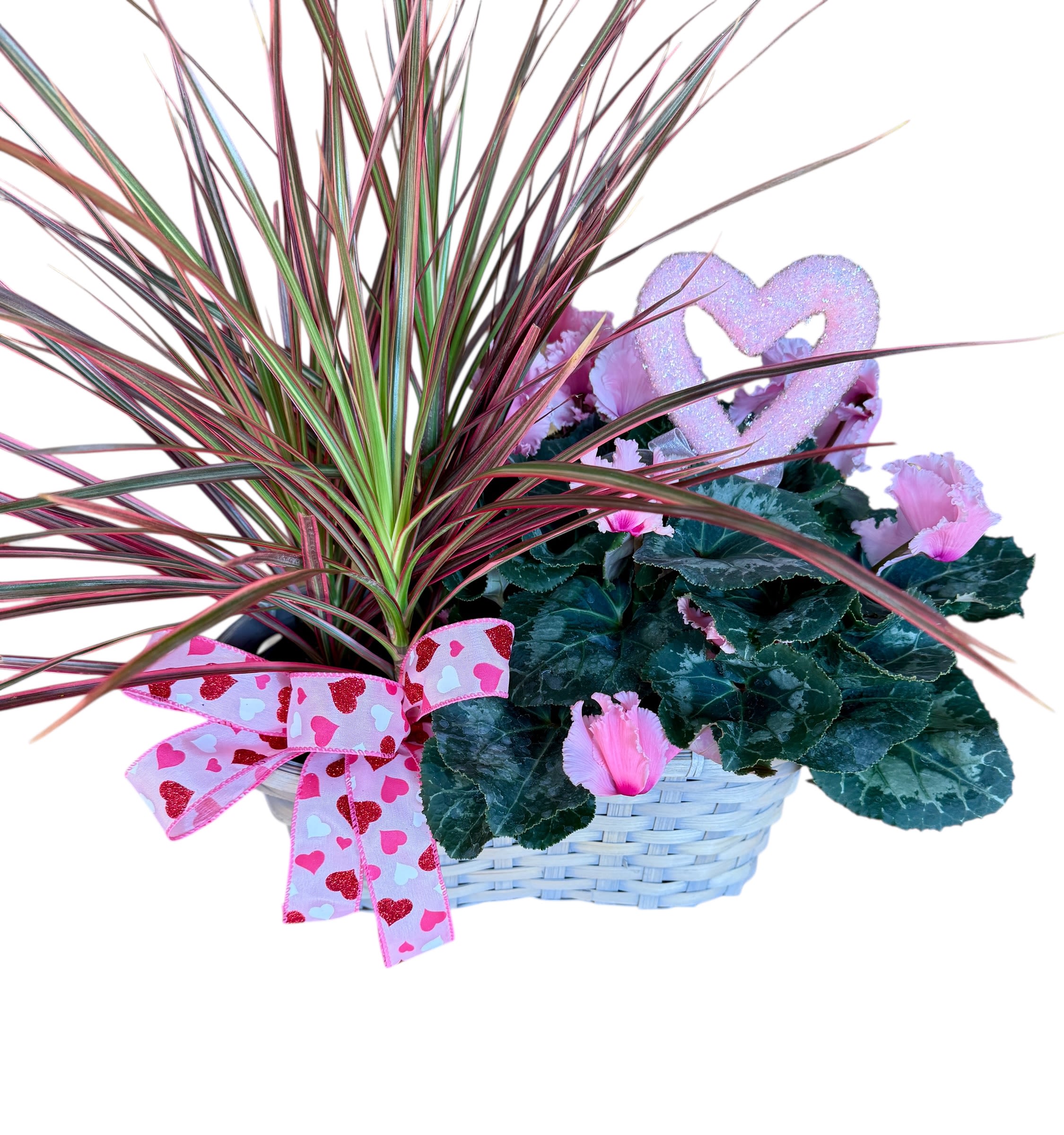 Willys Jeep | The Double! - The double includes two plants in a container with ribbon accent.  Plants may vary from picture shown.  Deluxe: Upgrade plants or container.