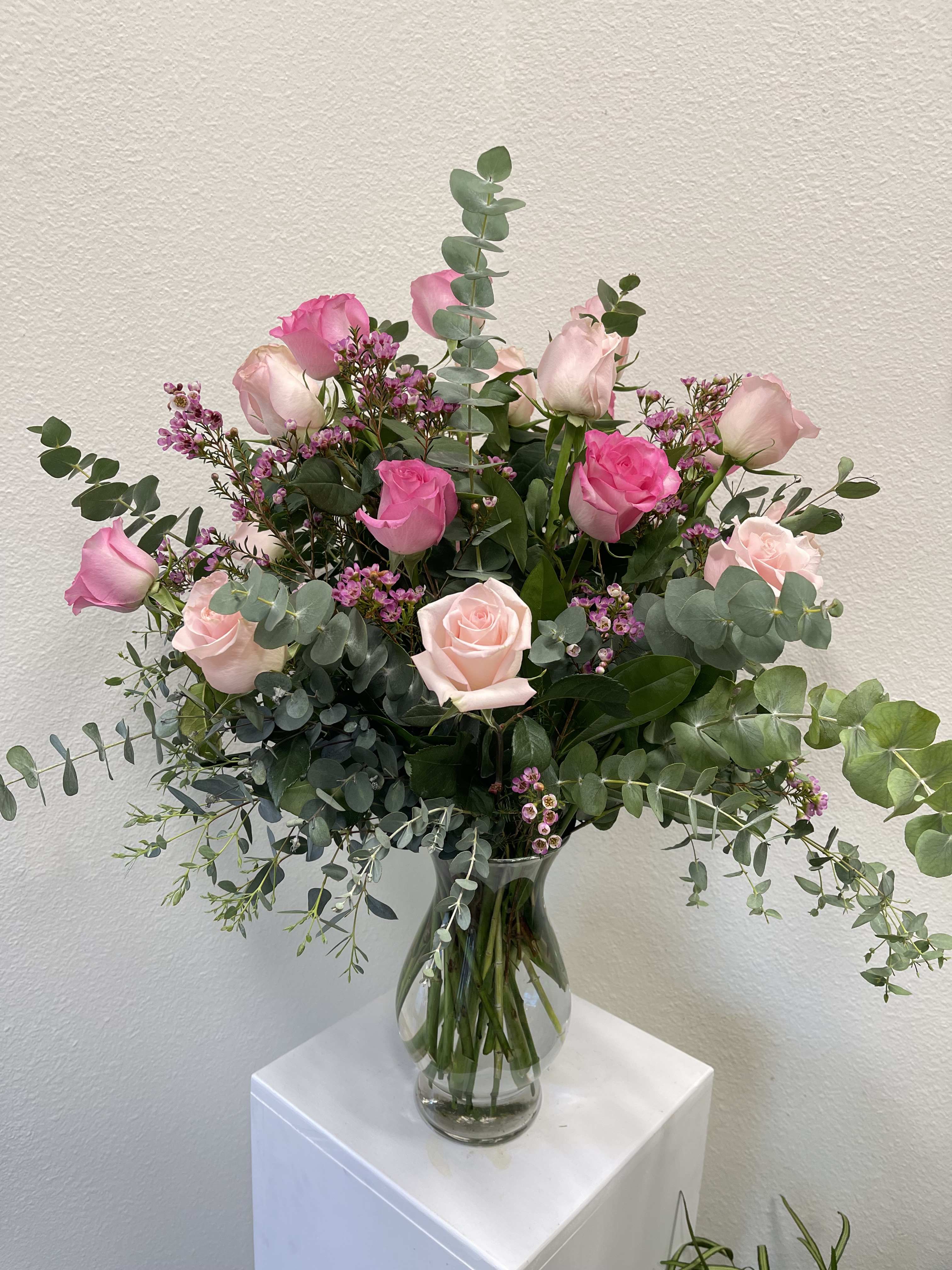 2 Dozen Roses - 2 Dozen Pink Roses