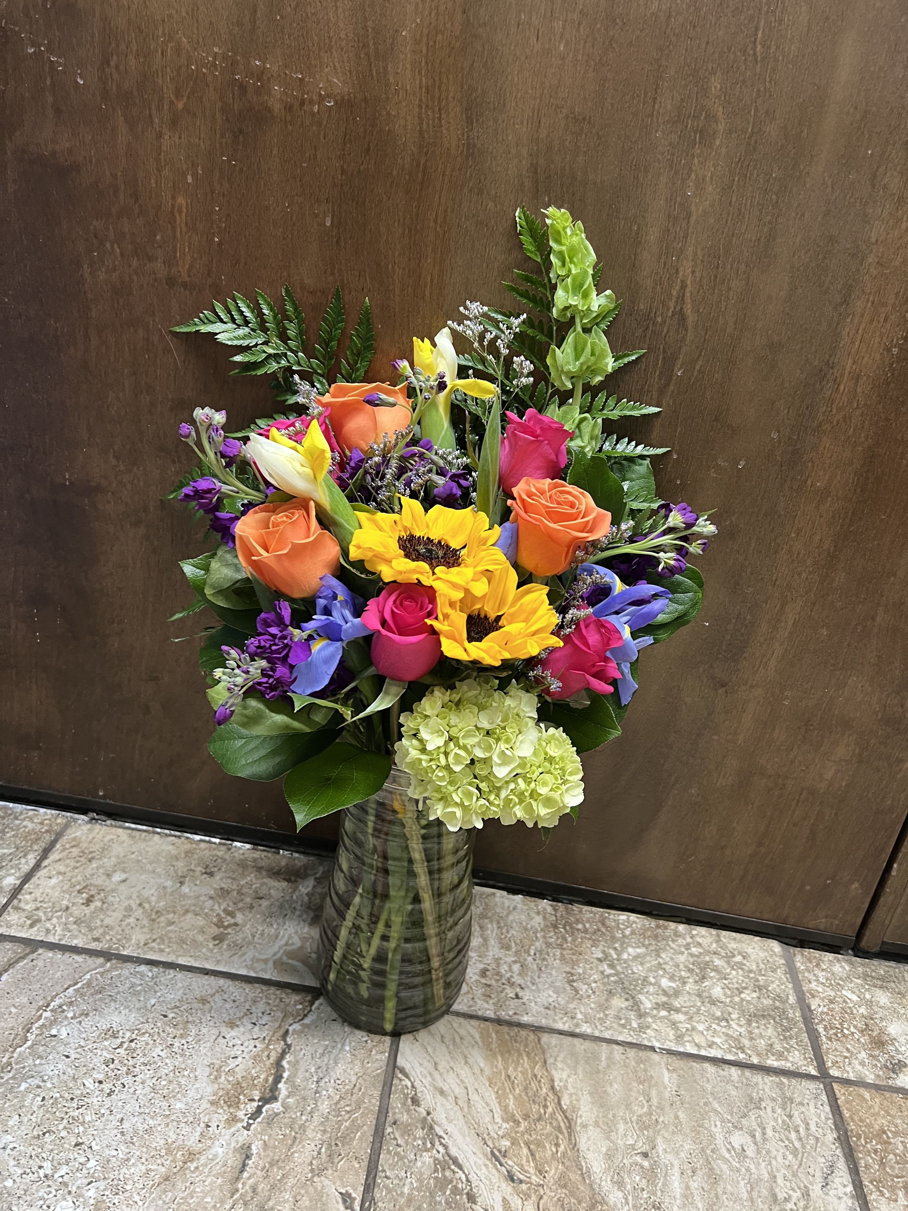 Oh Hey! - Sunflowers Roses Hydrangea 