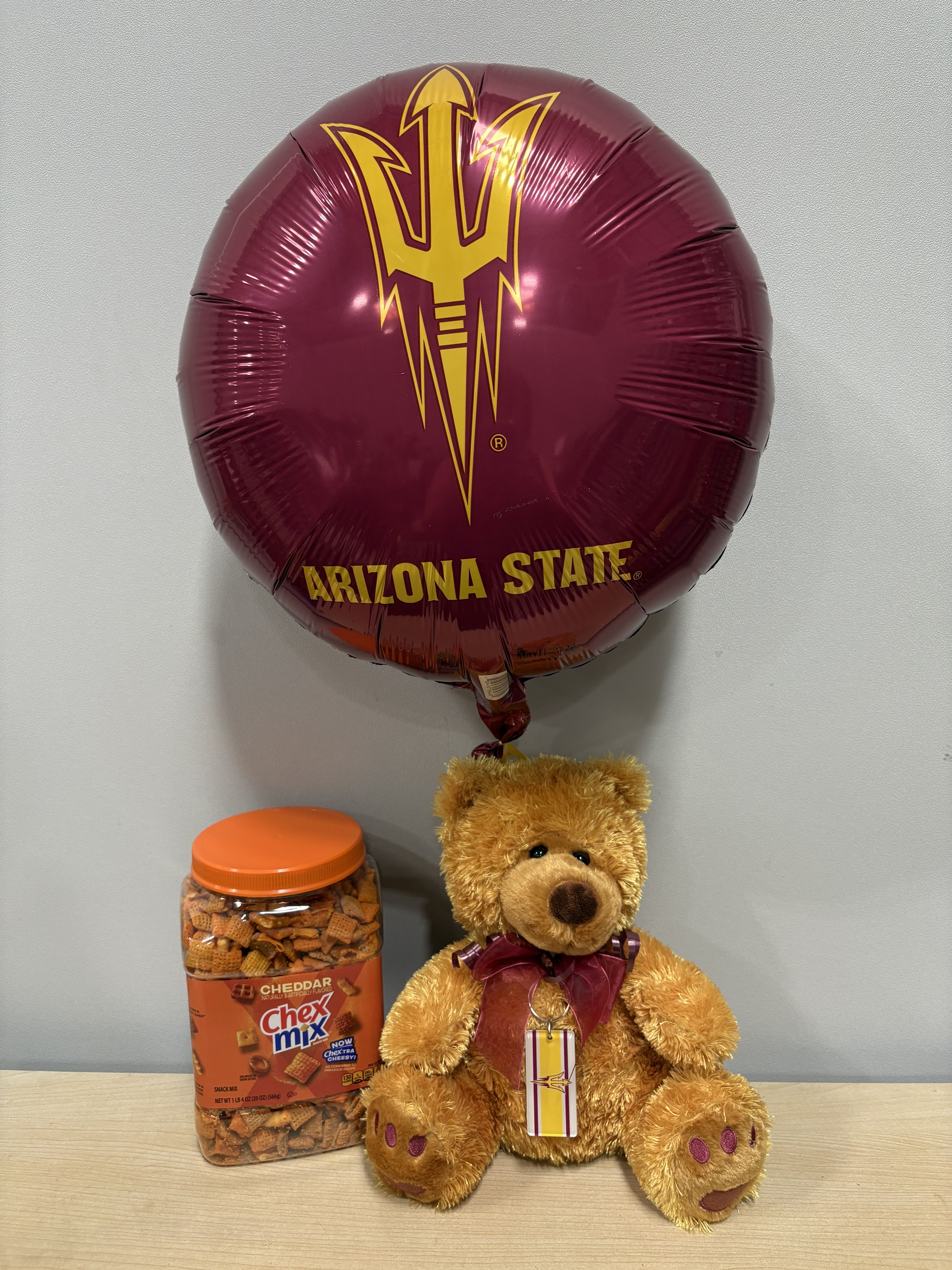 ASU Bear &amp; Chex Mix - As shown 