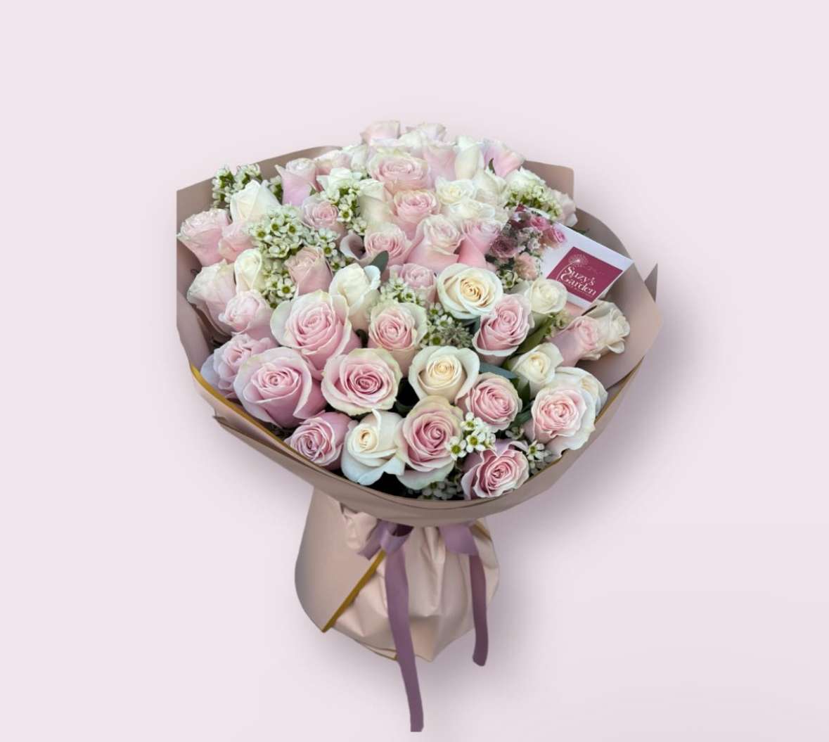 50 Rose Bouquet - 50 rose bouquet wrapped in a bouquet (any color of choice)