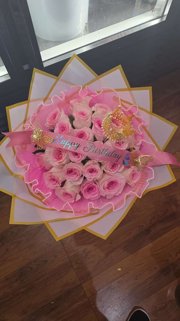 BUCHON PINK LOVE 25 ROSES - BUCHON PINK LOVE 25 ROSES