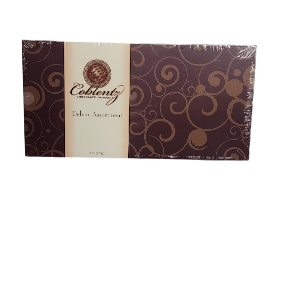 Coblentz 1lb box of assorted Chocolates - Indulge that special someone with delicious Chocolates! Made right here in Ohio, Coblentz Chocolate Company has been known world wide as a premier Chocolate Company.