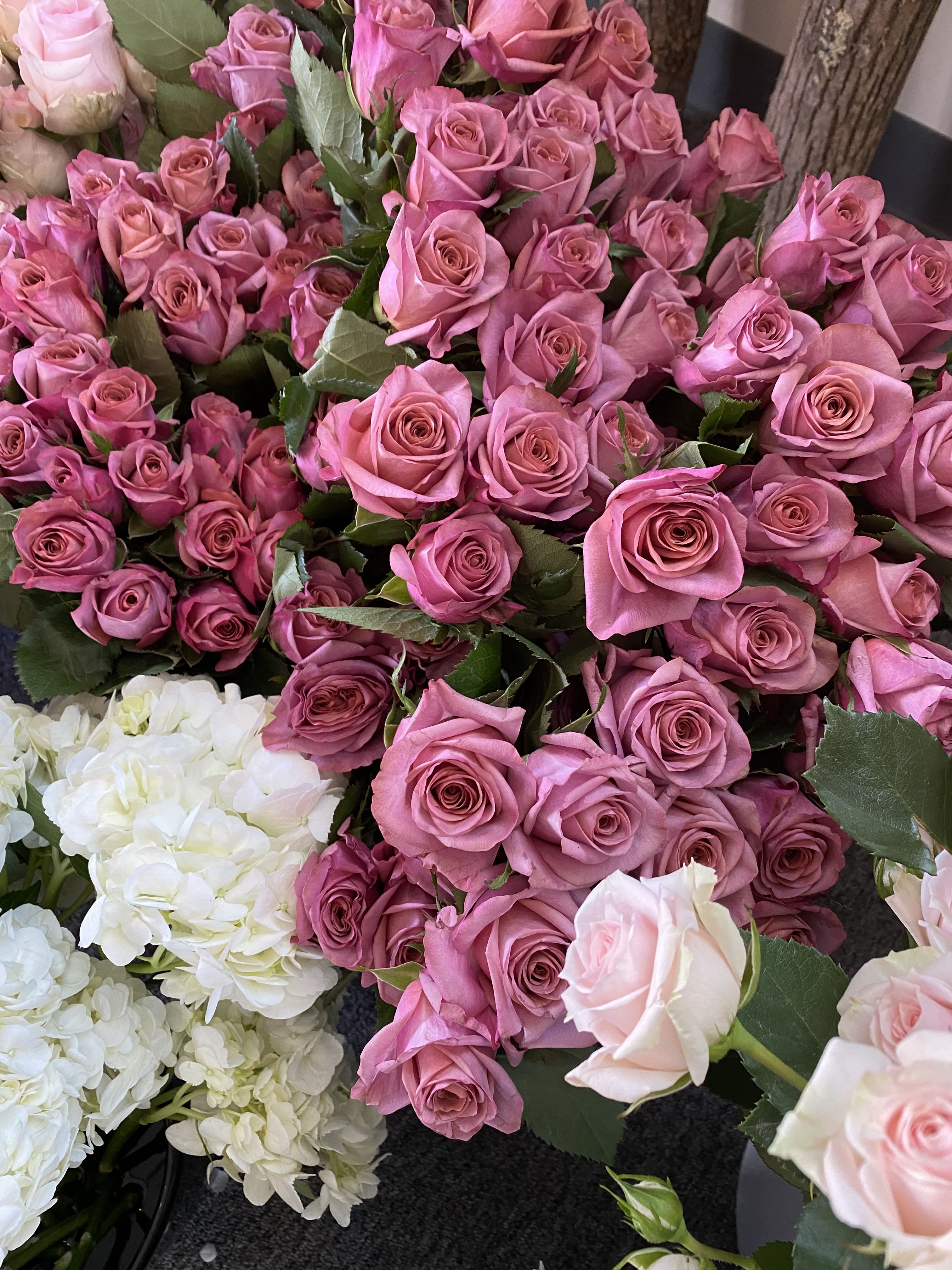 Valentine Designer’s Choice  - A variety of Valentine blooms, hand arranged in a vase. A perfect choice to leave it to us if you’re indecisive.