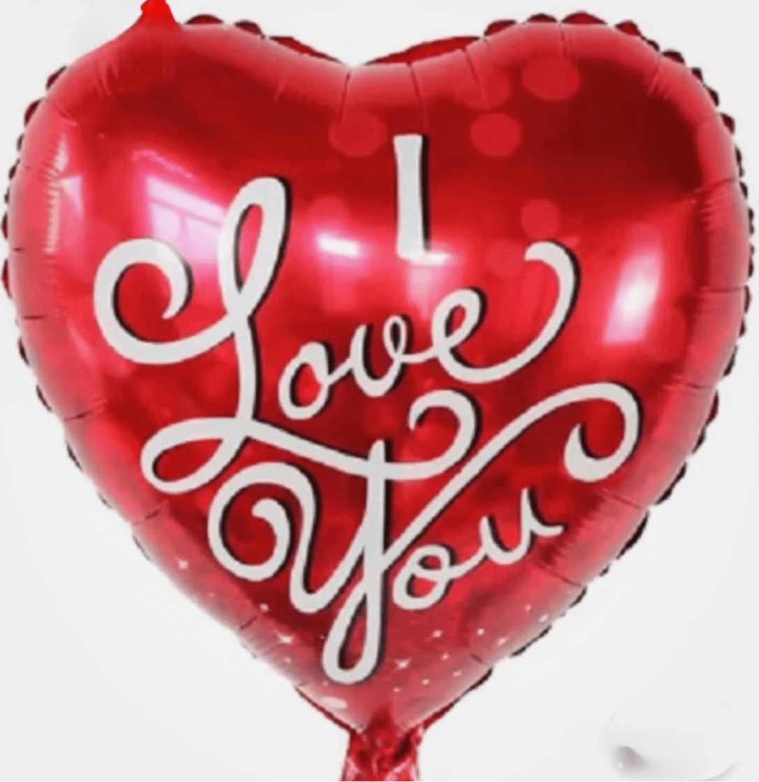 I Love You Balloon  - 18" Mylar Balloon 