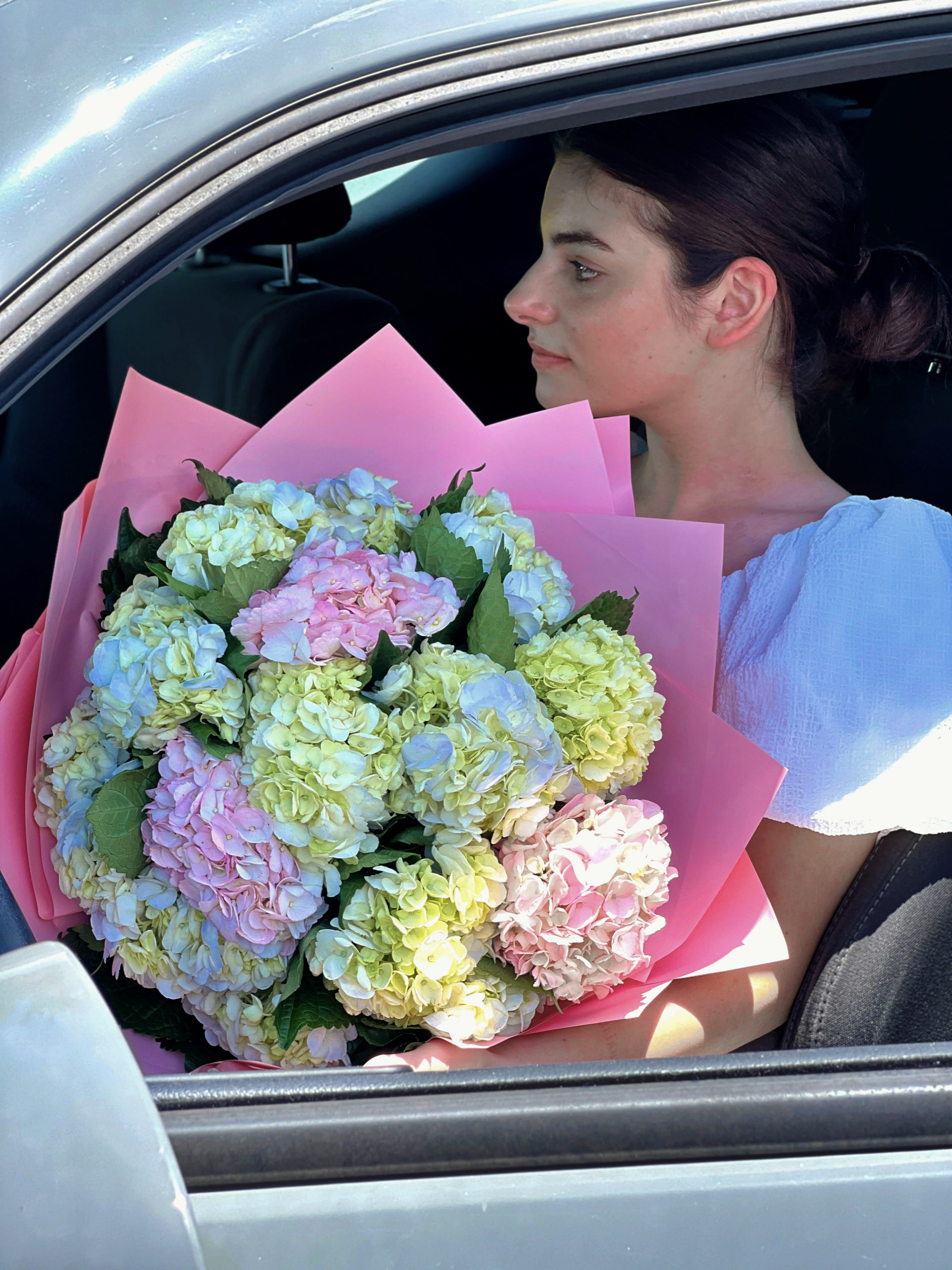 Fly to the Sky - Bouquet of Hydrangeas