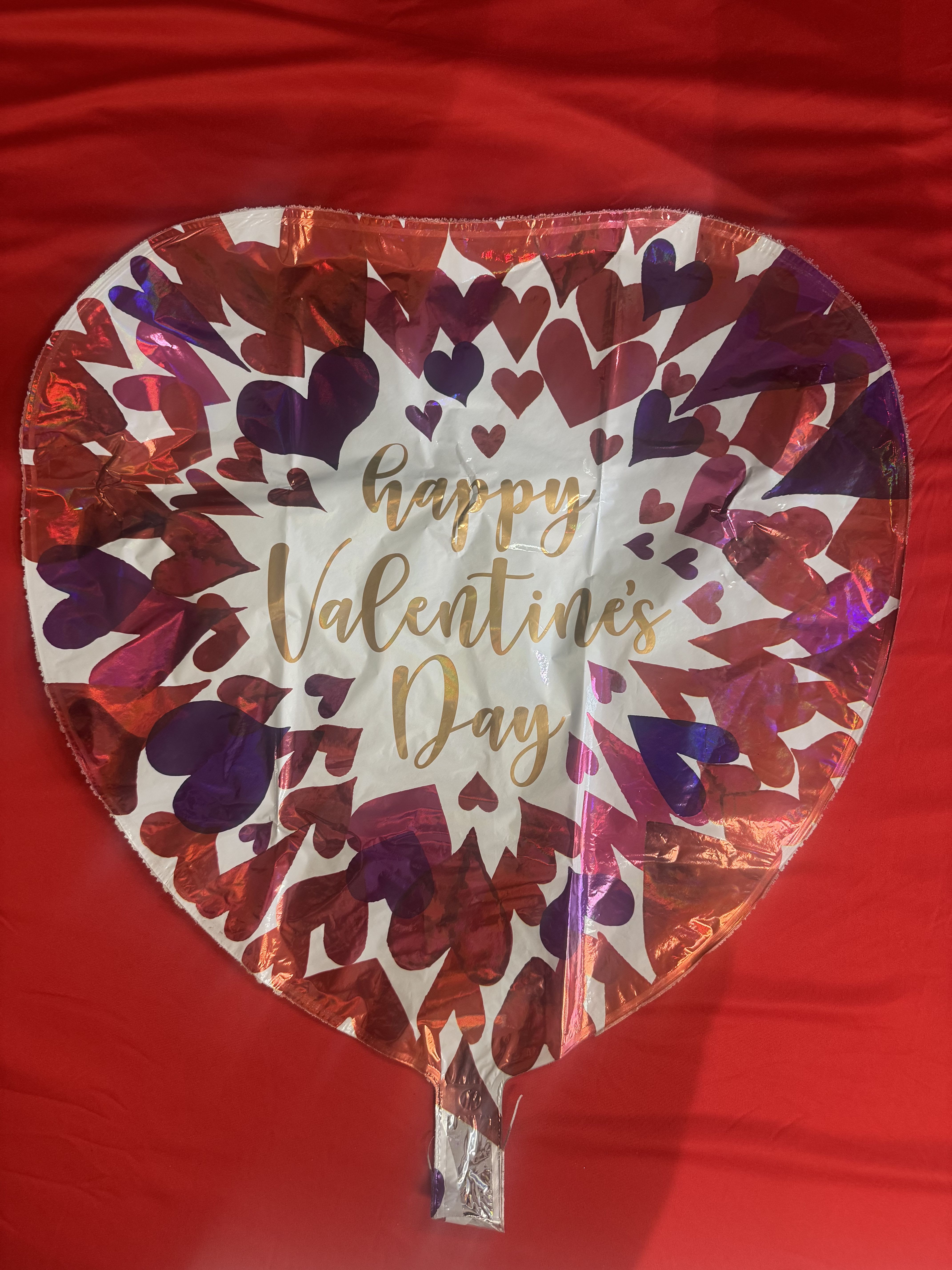 Opal Ombré valentine balloon - Valentine foil balloon
