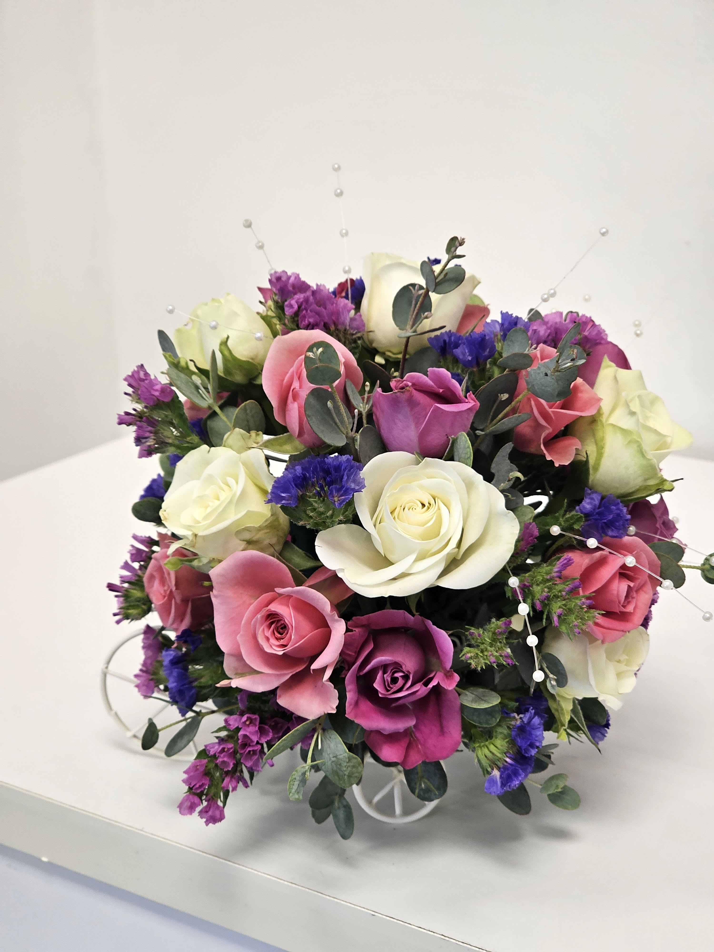 Beautiful arrangement in   the bike  - Arrangement for lovers of creative