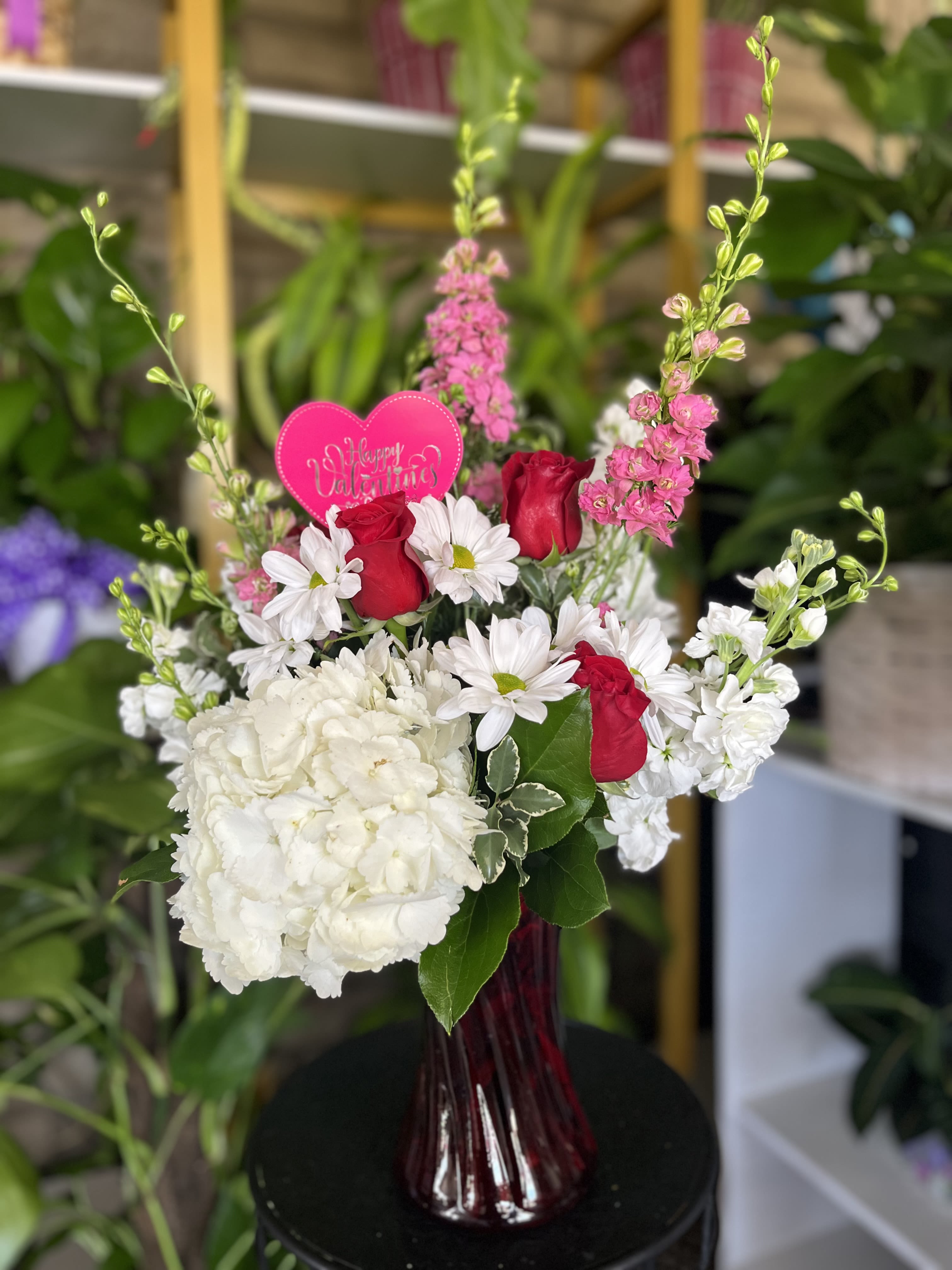 My LOVE  - Fresh flowers in vase 