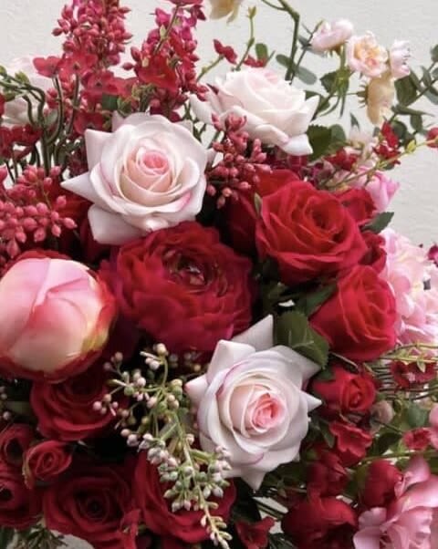 Custom Valentines  - Let us create a beautiful arrangement of florals with all the new and exciting blooms we are receiving every day!   We can’t begin to show all the flowers coming in daily…. Let us be creative for you!   