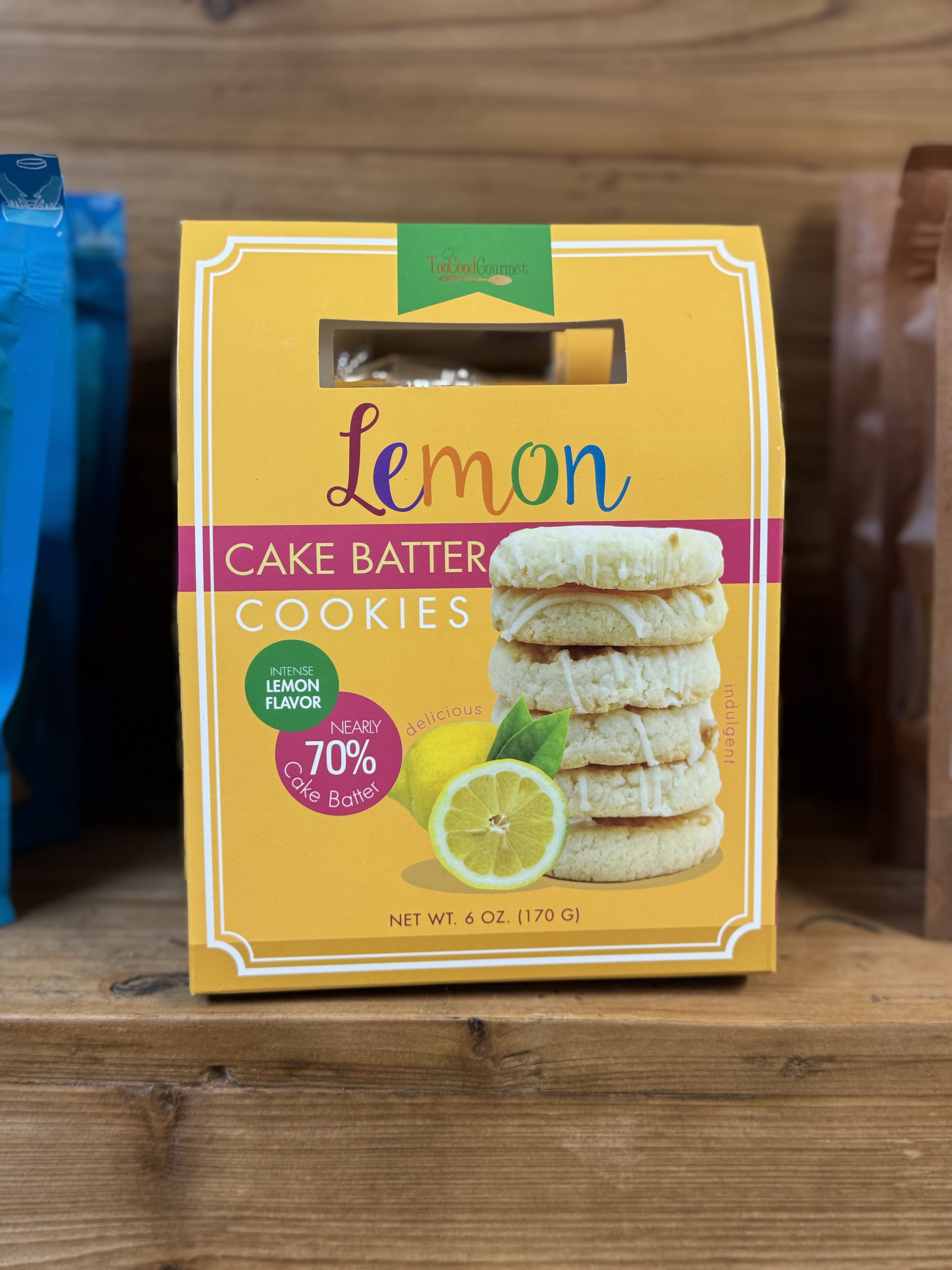 Cake Batter Cookies - These cookies are nearly 70% Cake Batter. Net Wt 6 oz