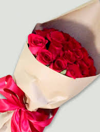 24 roses bouquet - red roses