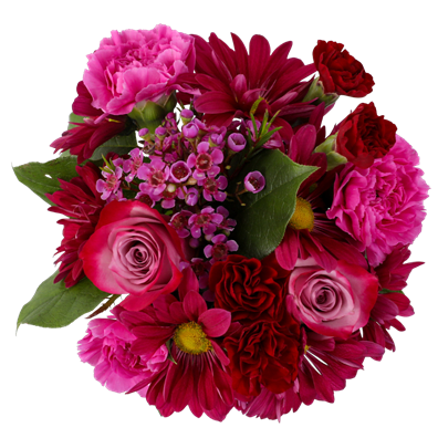 Treasure Bouquet - A loose fresh flower bouquet wrapped up for someone special!