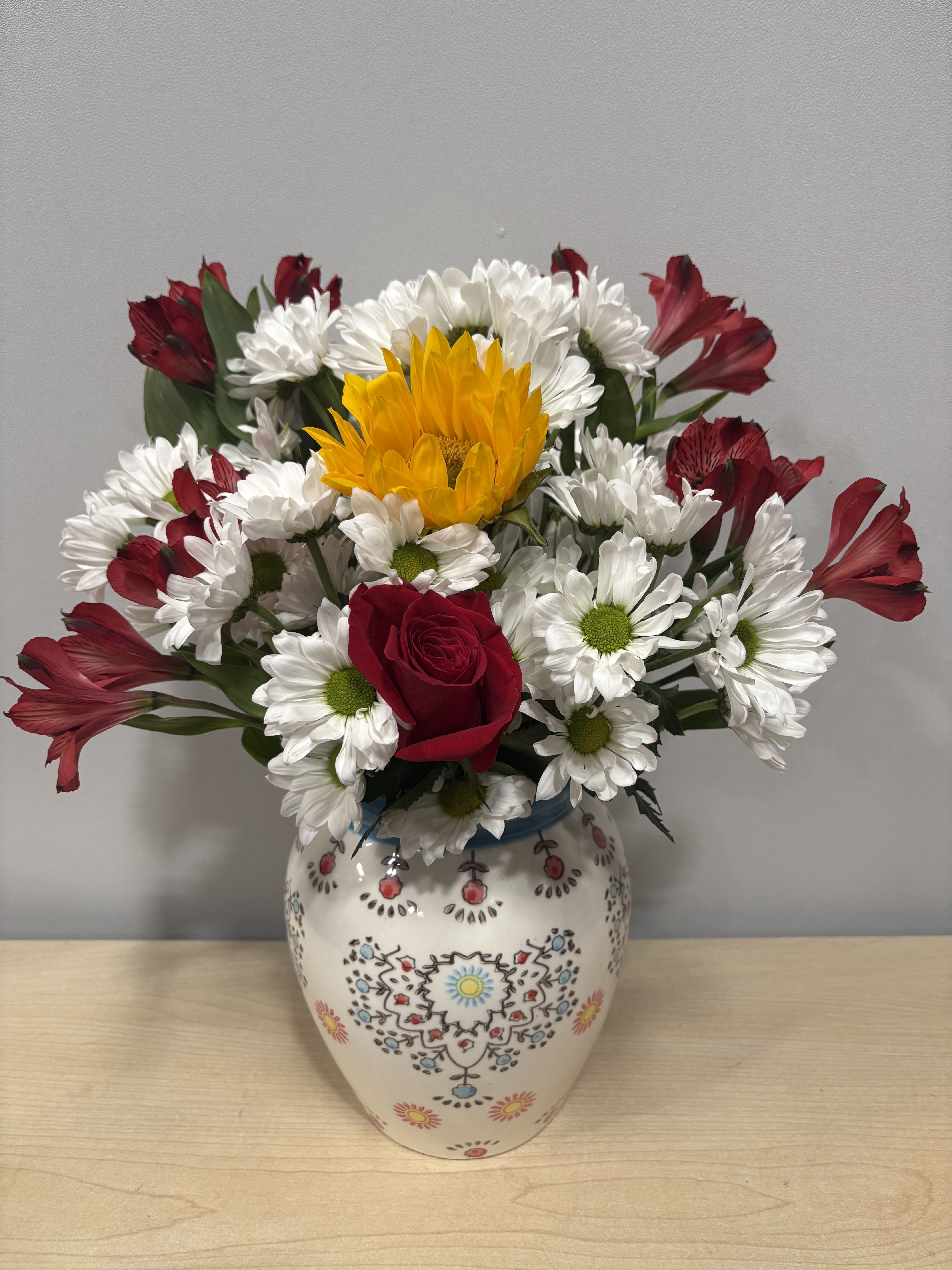 Sunny Day - As shown in ceramic decorative vase