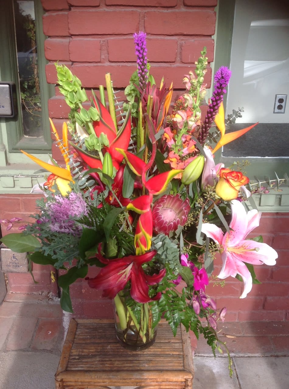 Exotic Arrangement #1 - Colorful arrangement with exotic flowers.