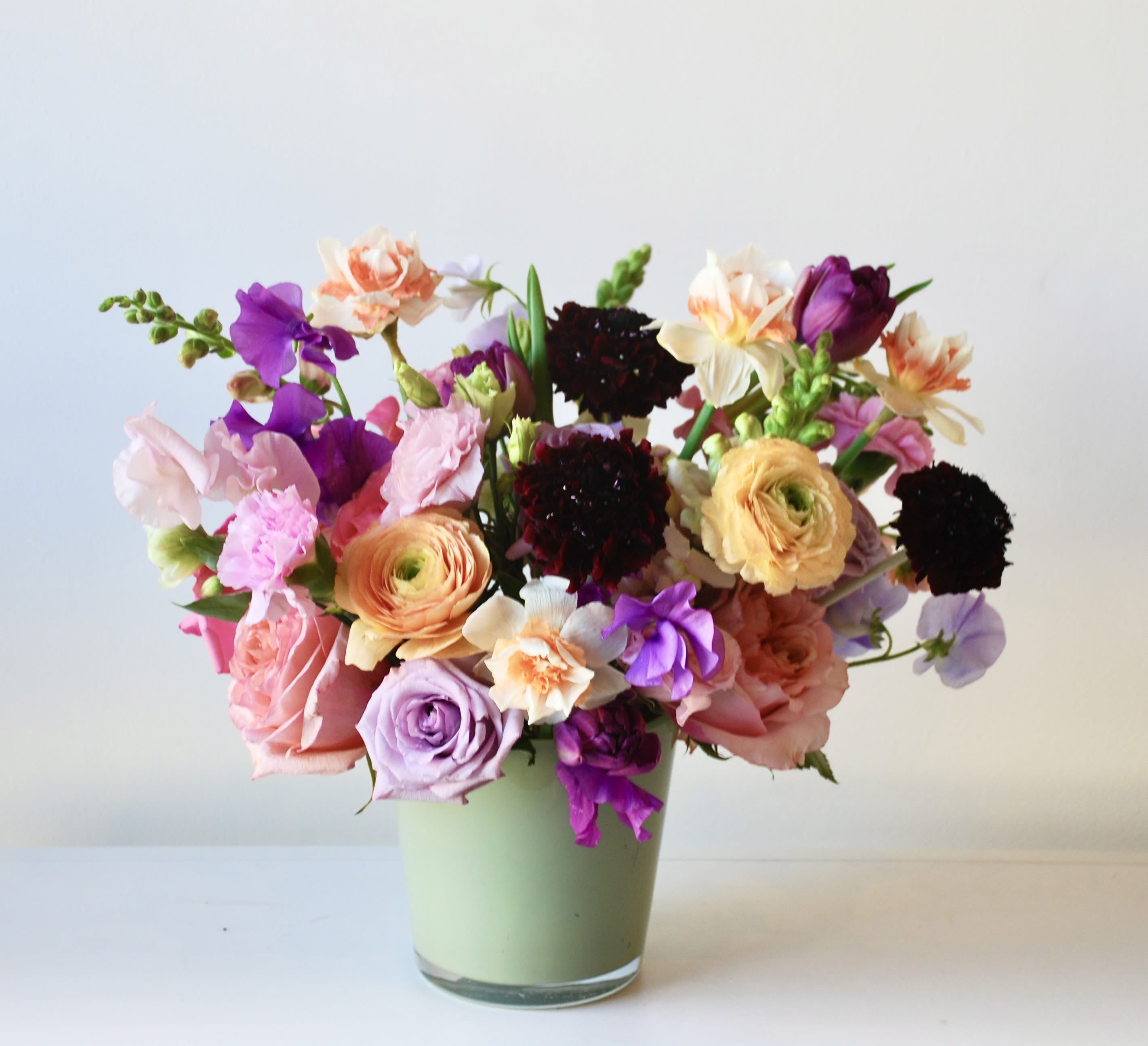 My other half - To your other special half.  This seasonal floral piece is full of vibrant spring colors and blooms.