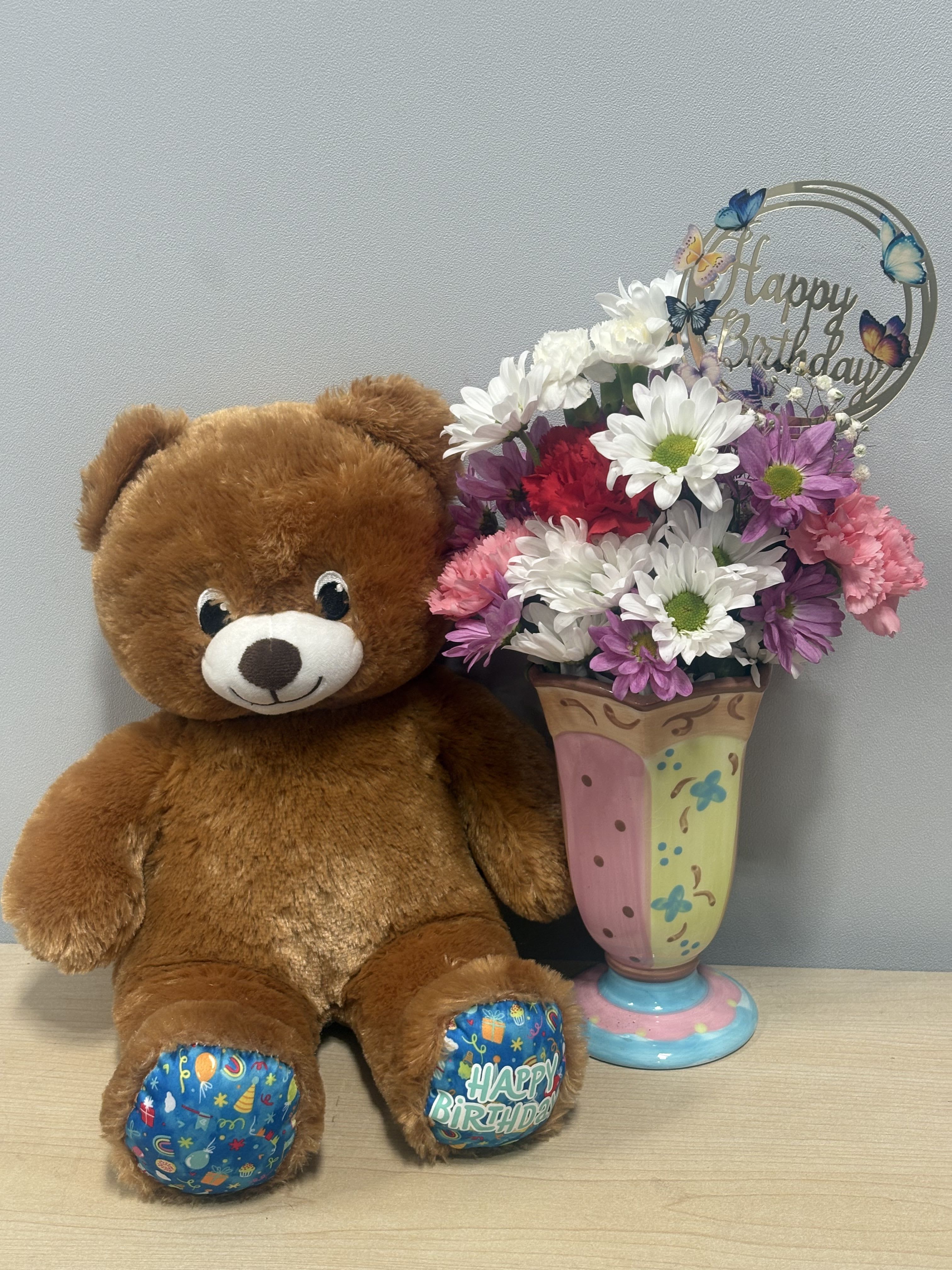 Birthday Sundae &amp; Bear - As shown 